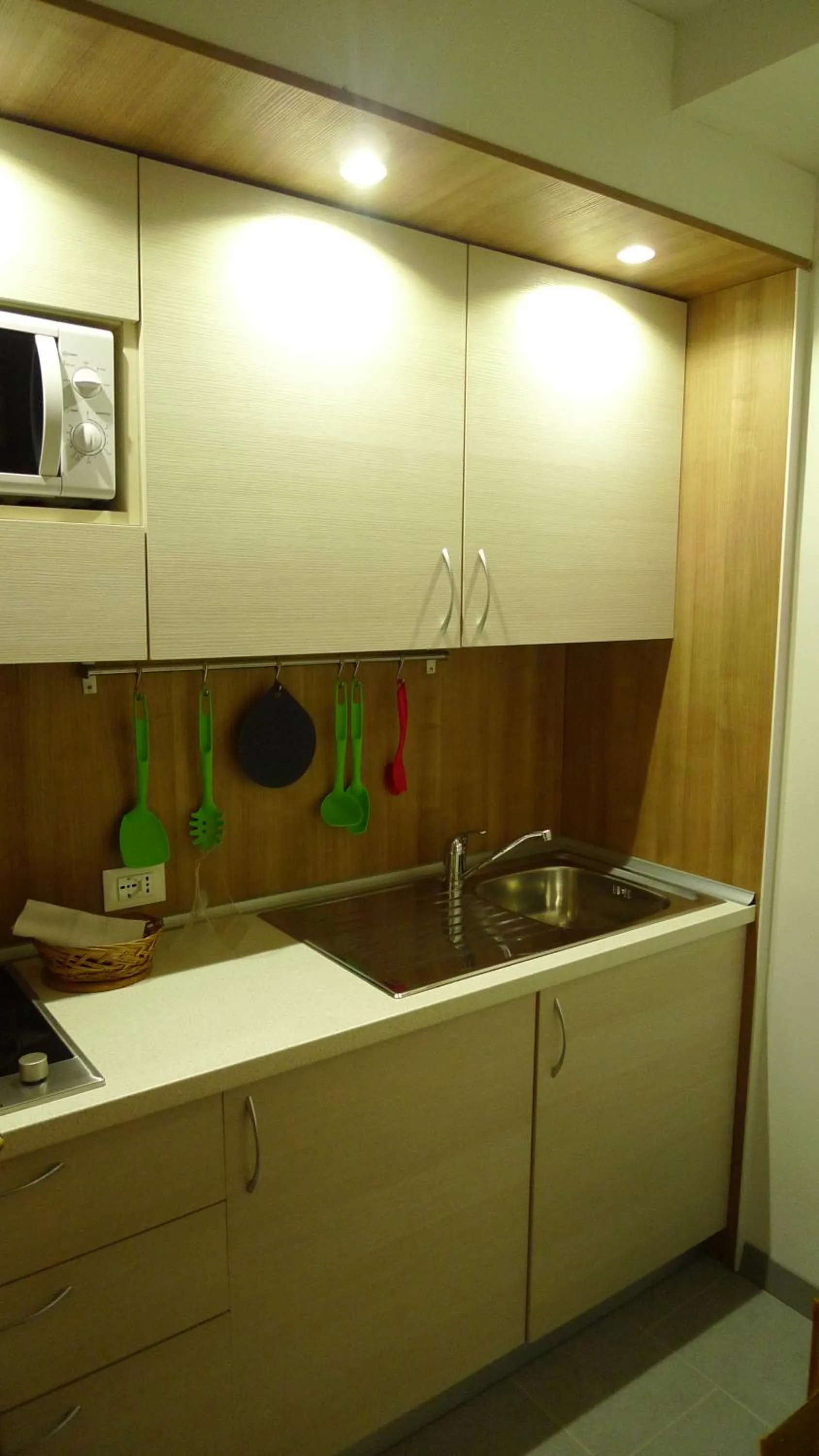 Kitchen or kitchenette in RTA Hotel Catturani