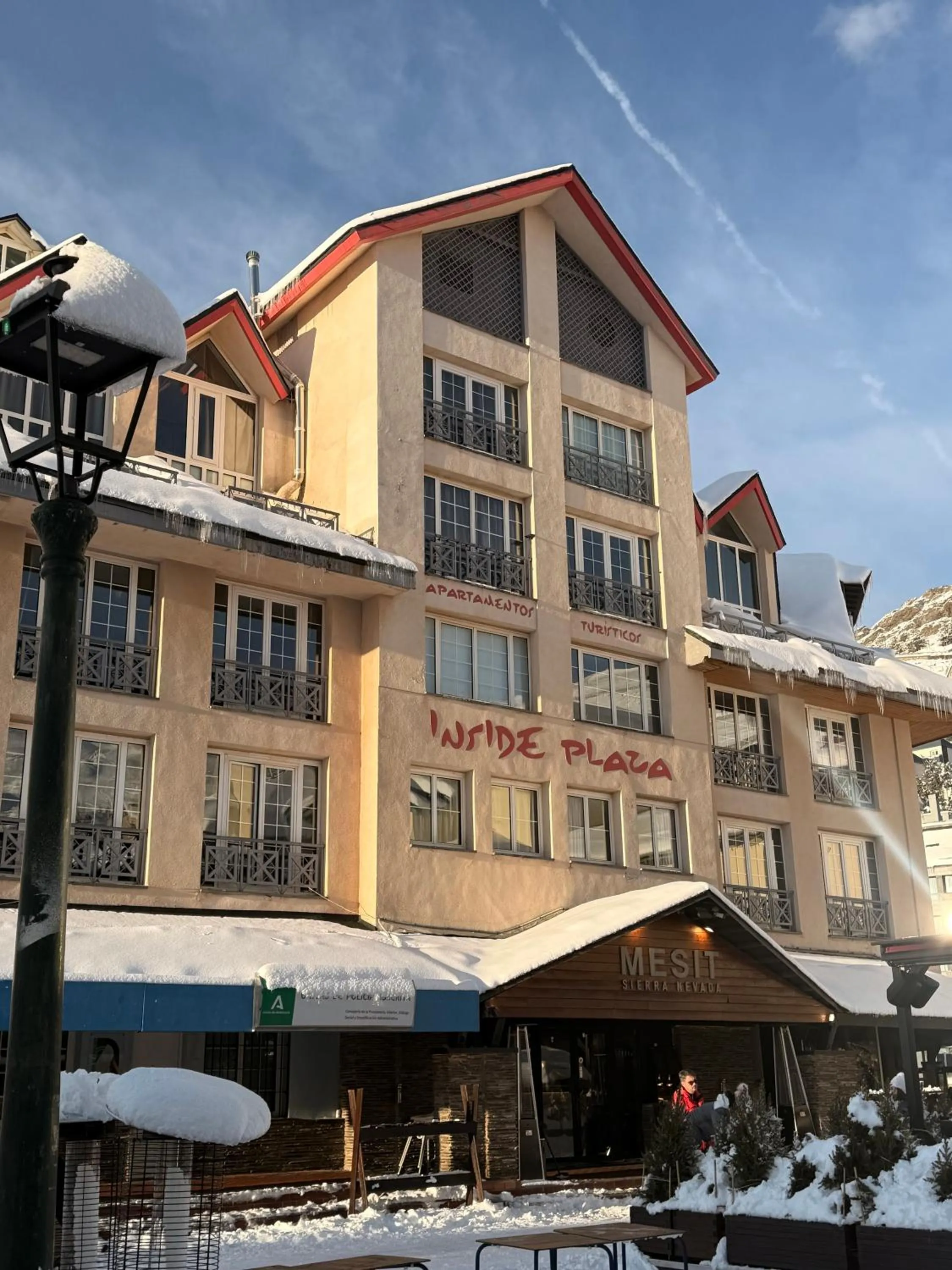 Facade/entrance in Inside Plaza Sierra Nevada