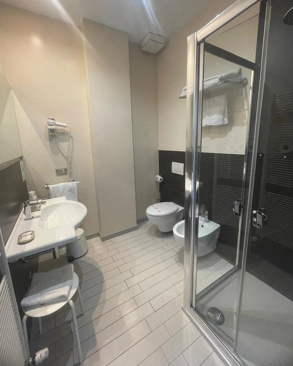 Bathroom in Hotel & Residence Cavalluccio Marino