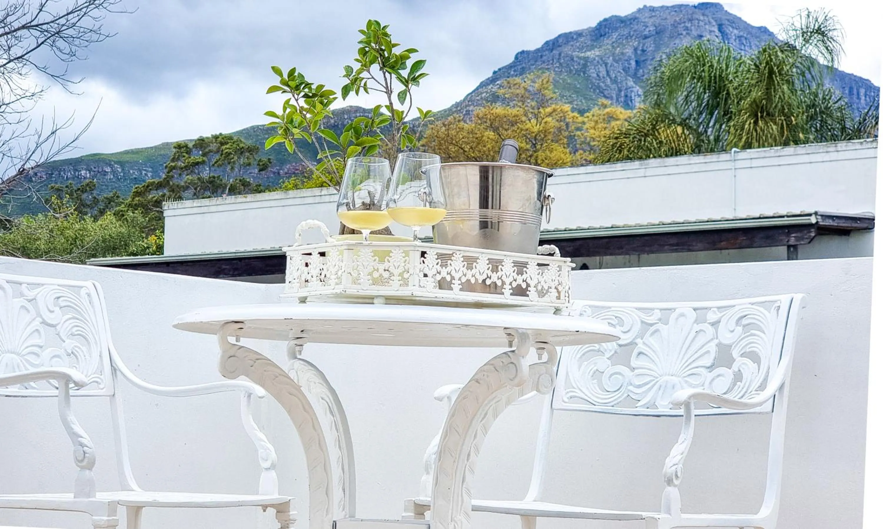 Patio in Batavia Boutique Hotel