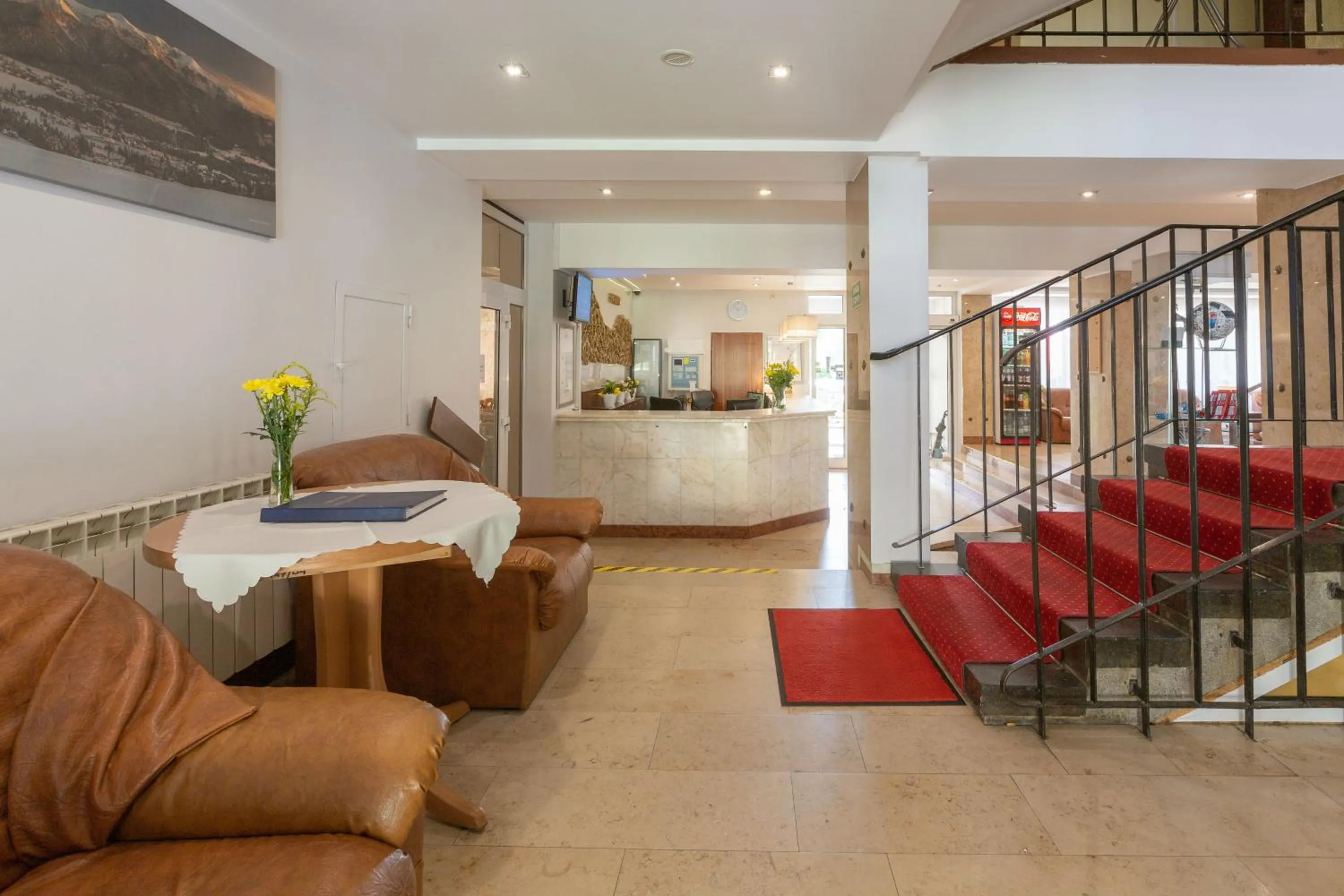 Lobby or reception in Halny Pensjonat