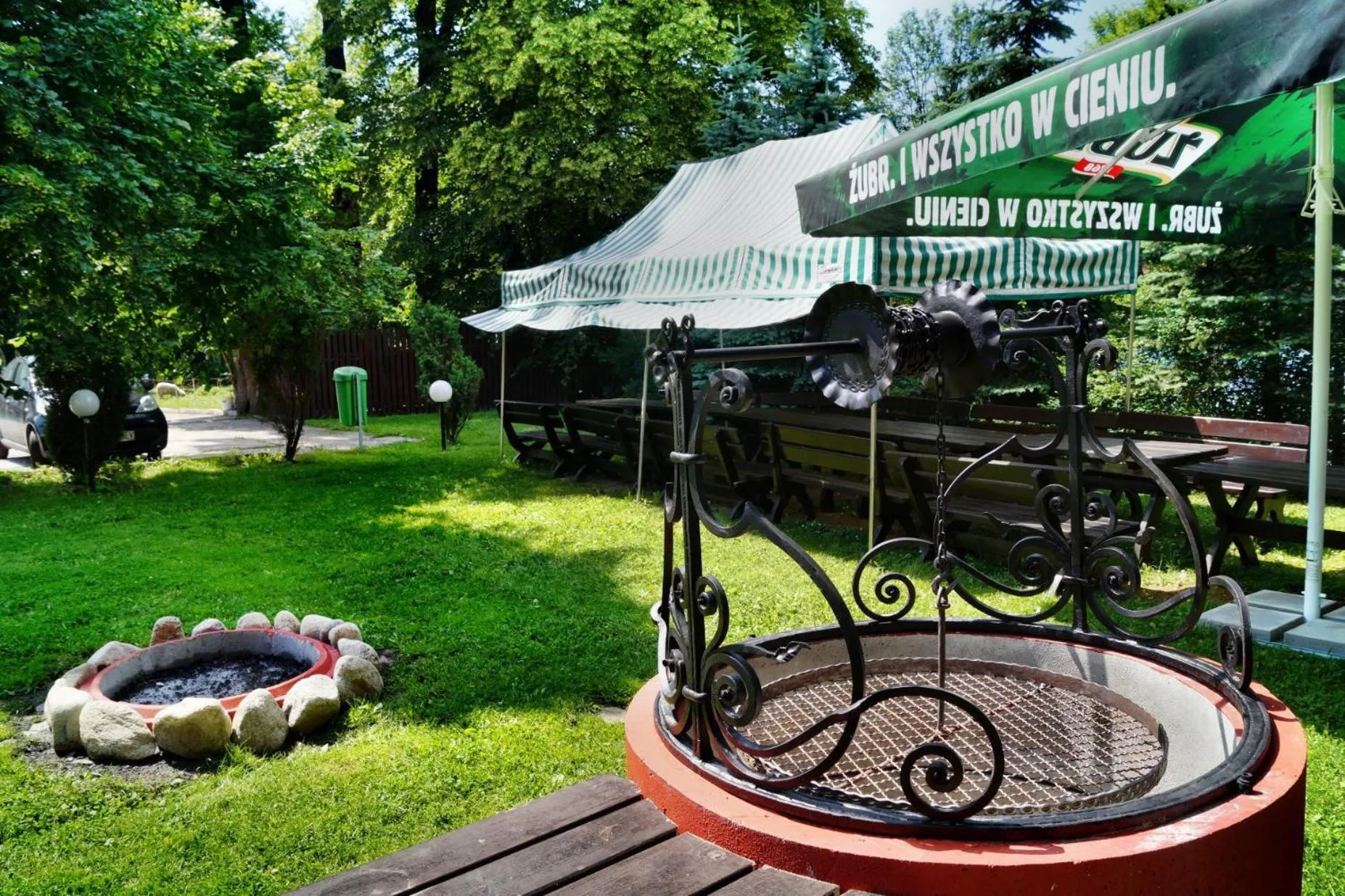 BBQ facilities in Halny Pensjonat