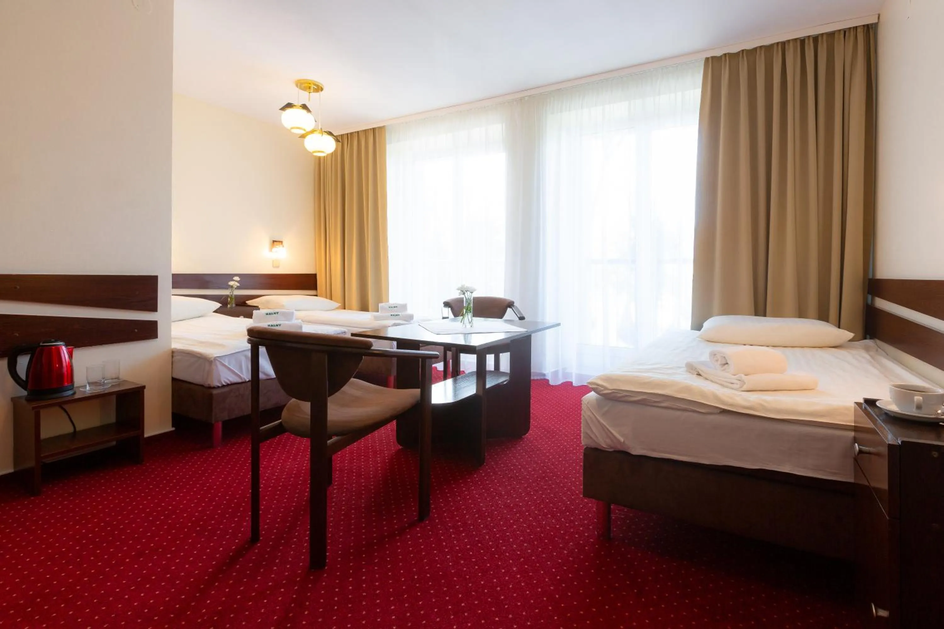 Bed in Halny Pensjonat