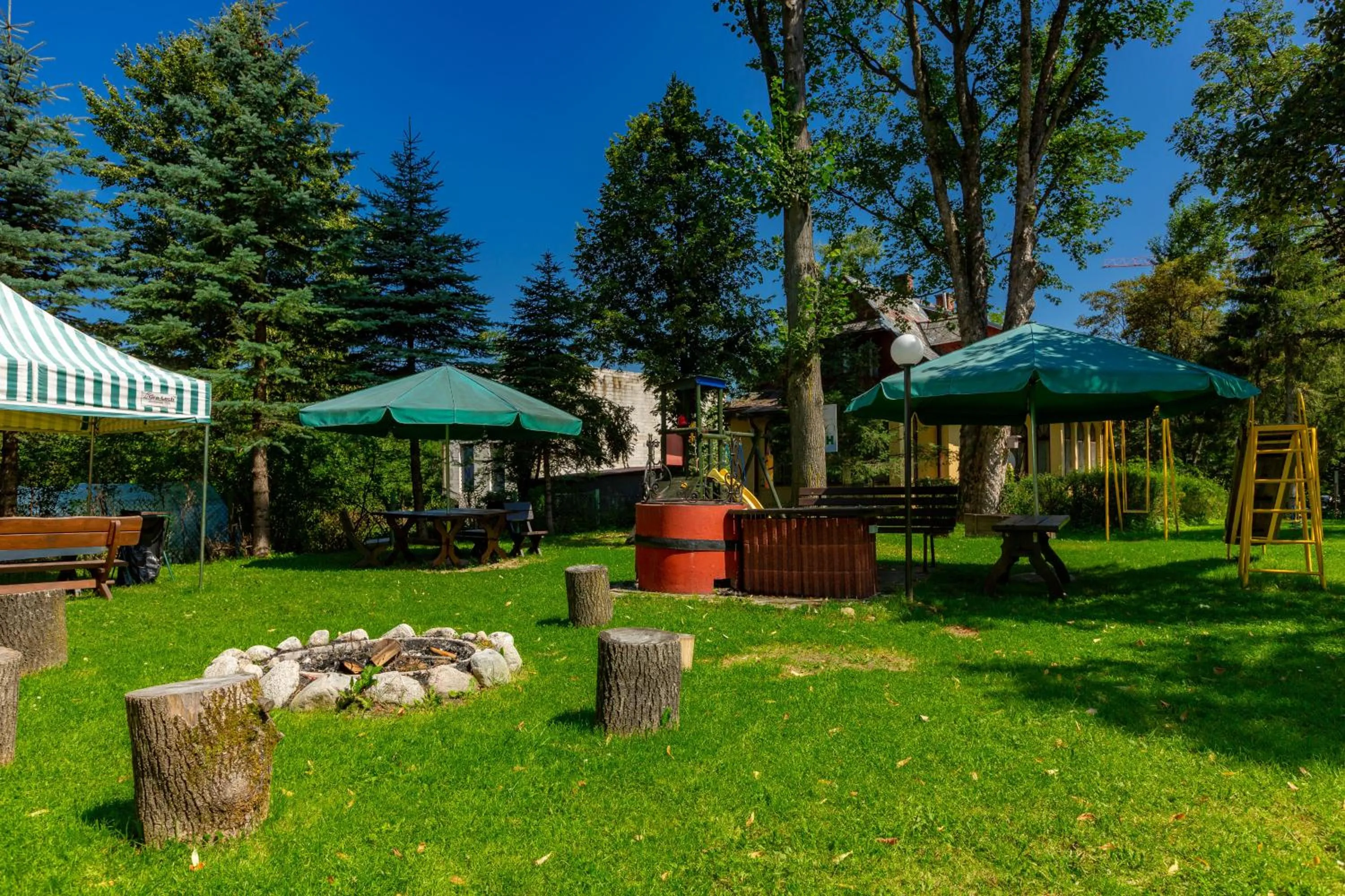 BBQ facilities in Halny Pensjonat