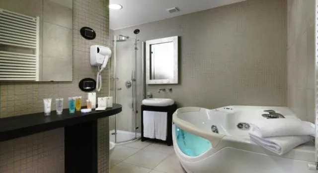 Bathroom in Blu9 Hotel