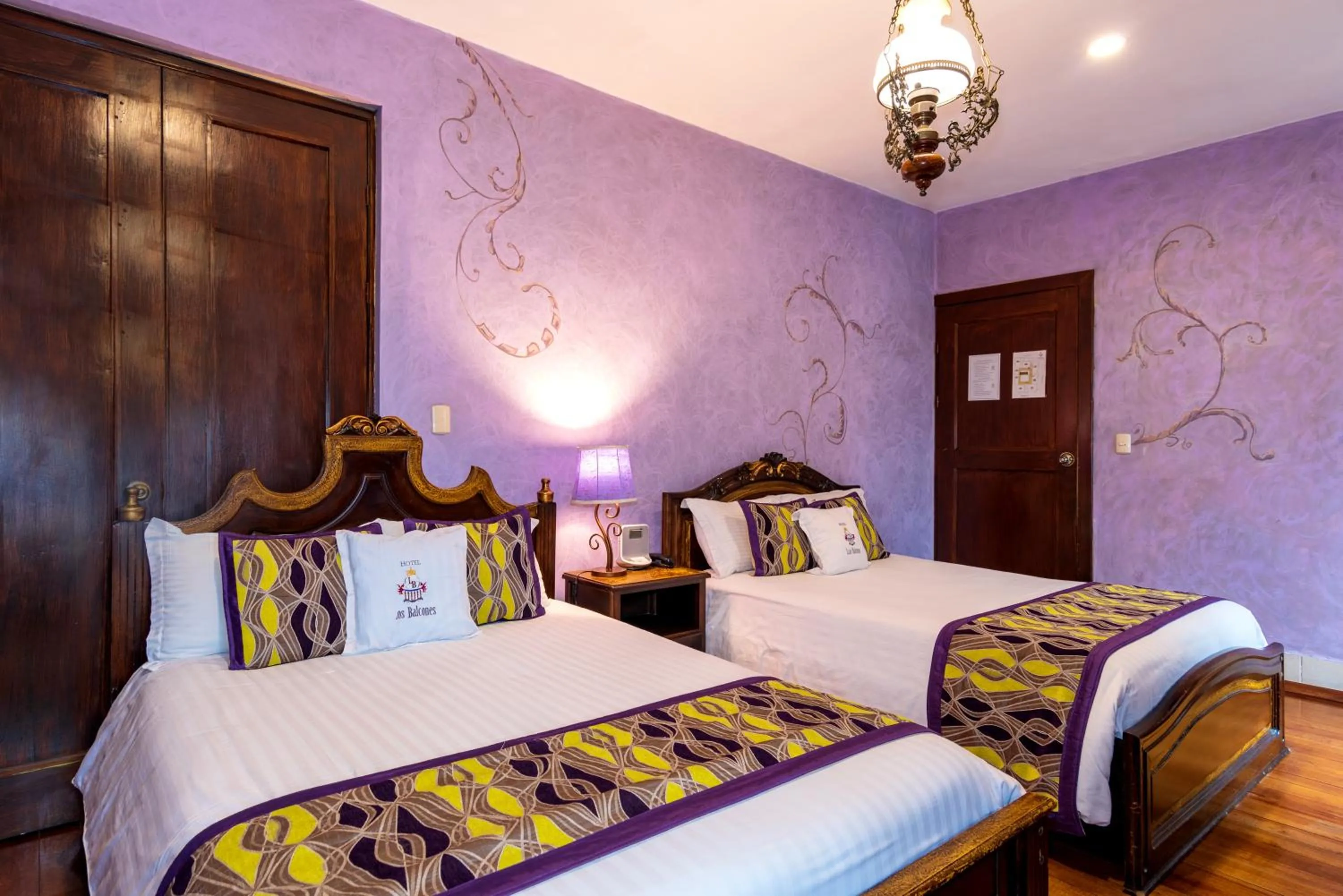 Bed in Hotel Boutique Los Balcones