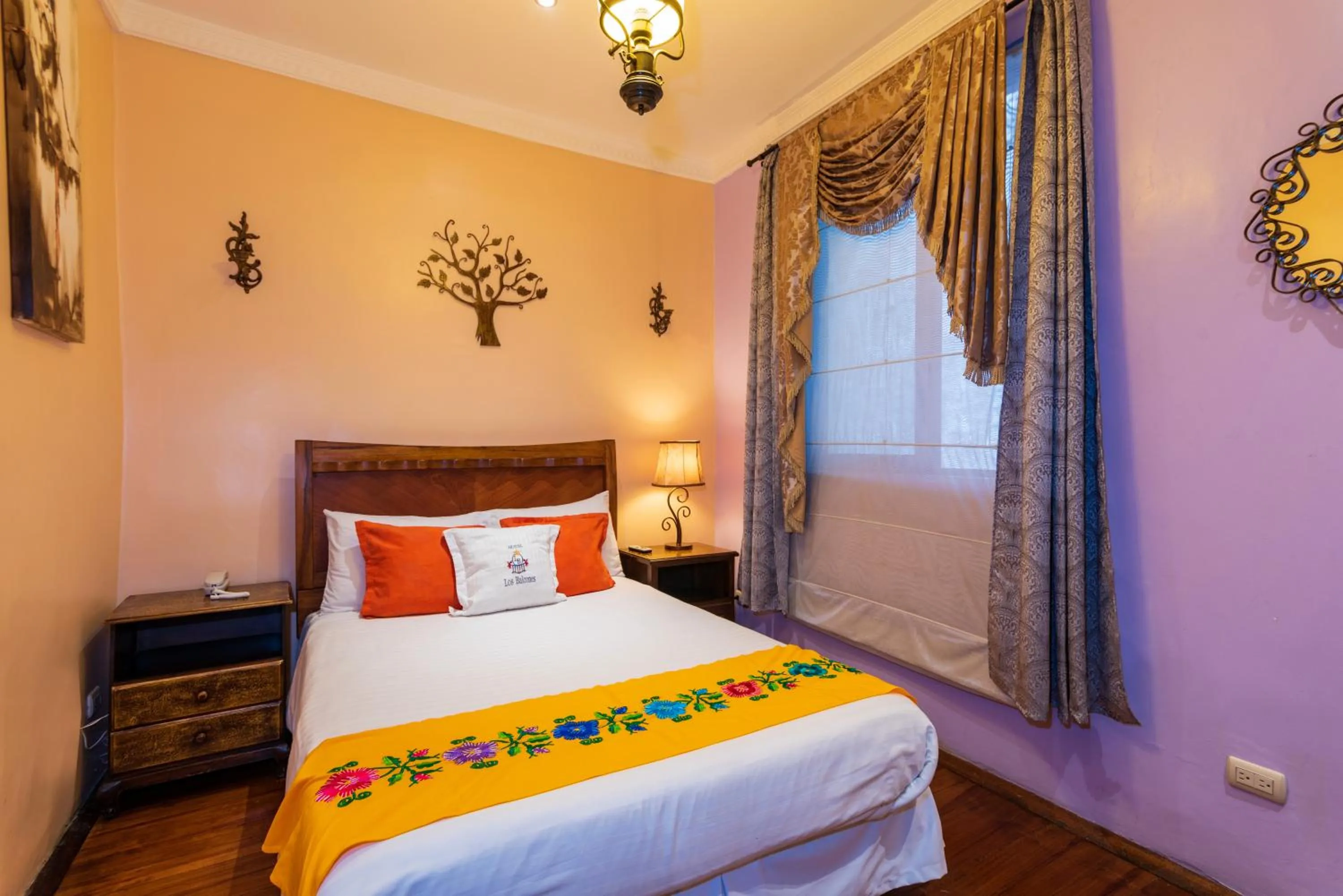 Bed in Hotel Boutique Los Balcones