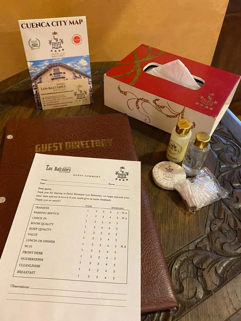 Decorative detail in Hotel Boutique Los Balcones