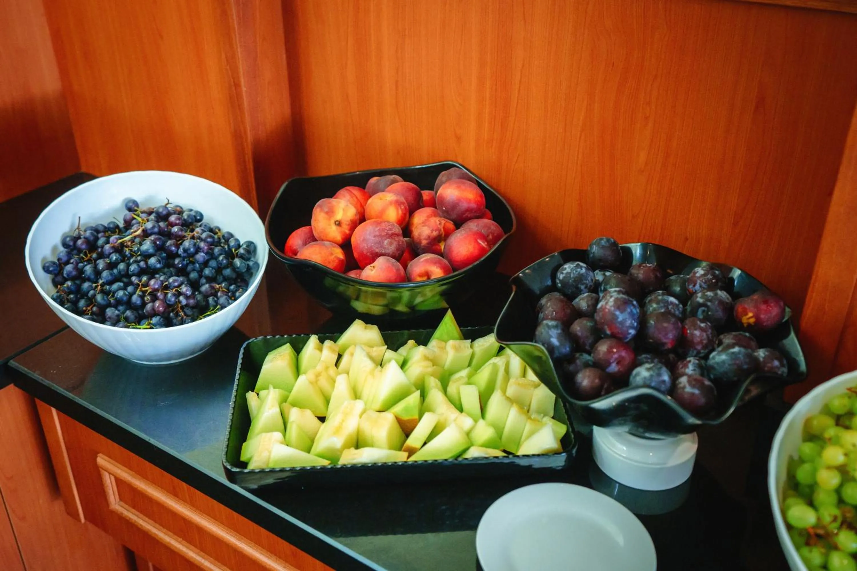 Buffet breakfast in Perla Plaza Hotel - All Inclusive