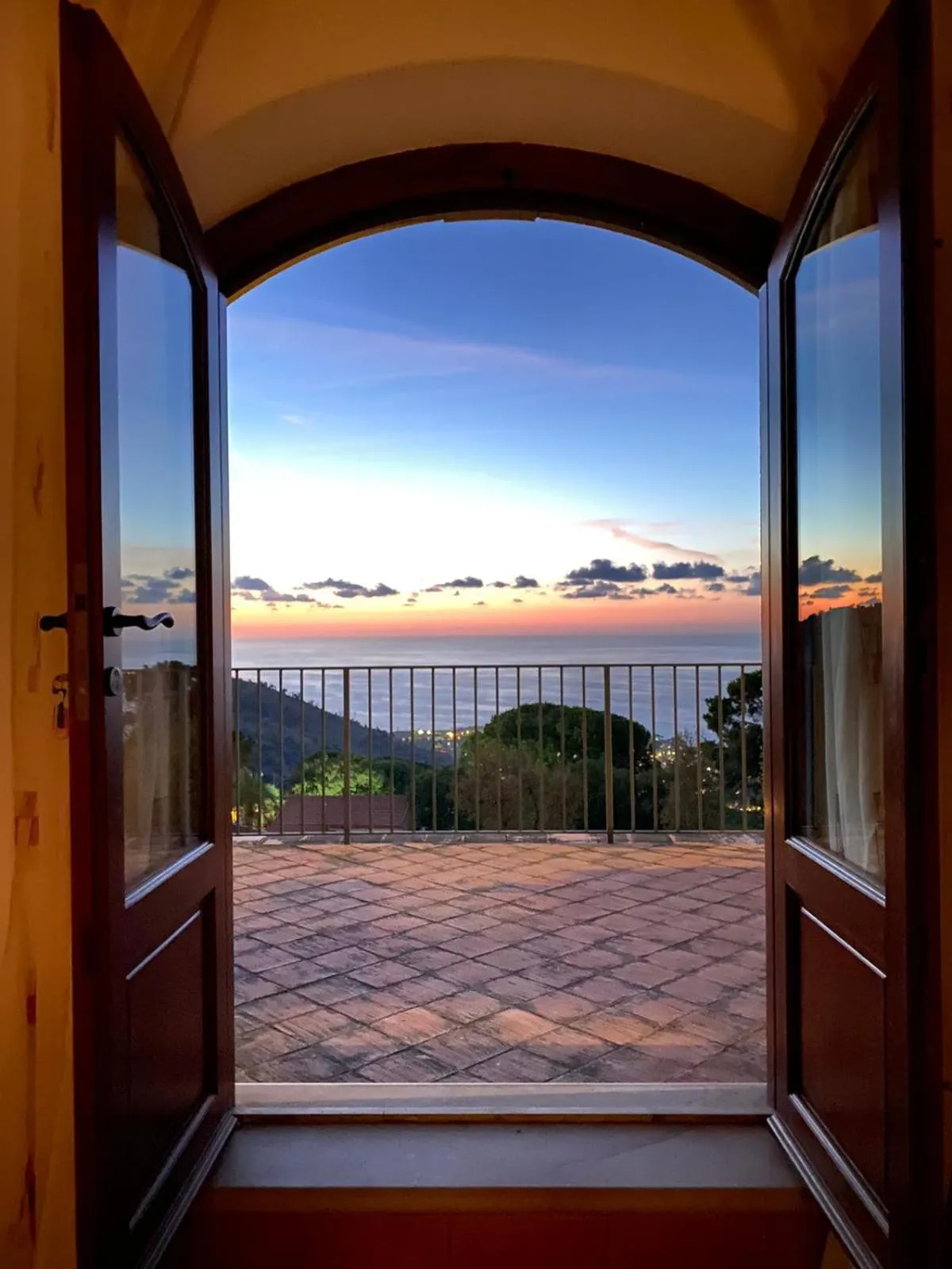 Balcony/Terrace in B&B Le Ginestre
