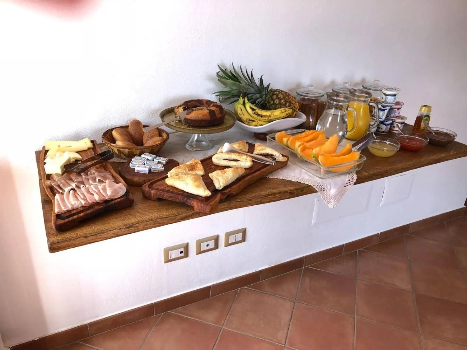 Breakfast in B&B Le Ginestre