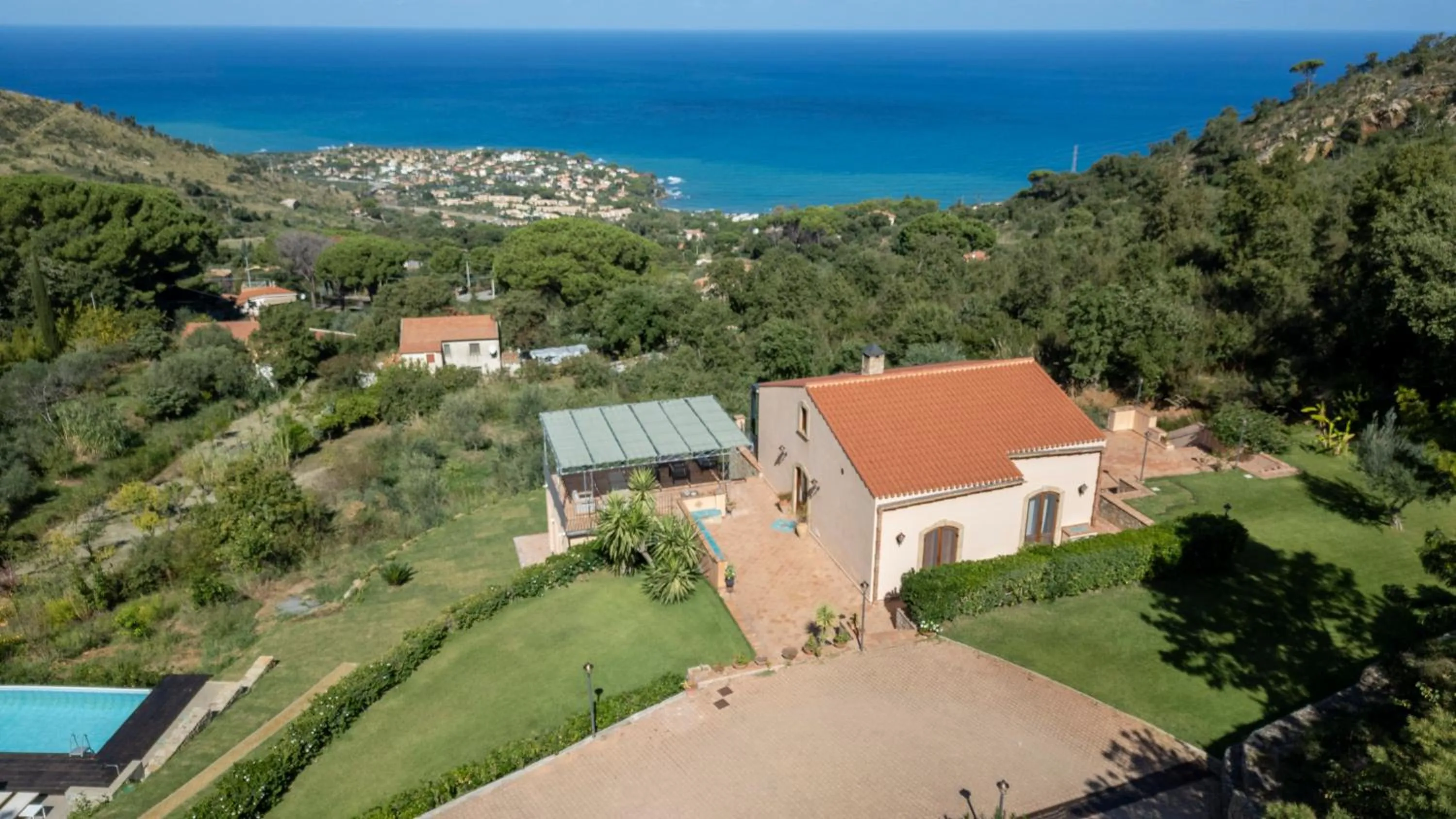 Bird's eye view in B&B Le Ginestre