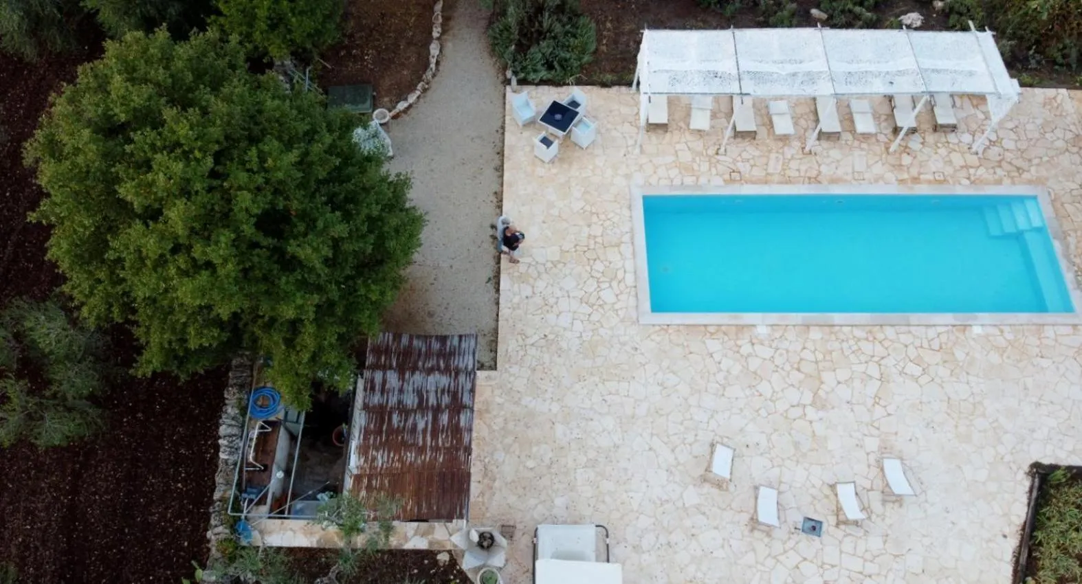 Swimming pool in I Trulli Di Acquarossa