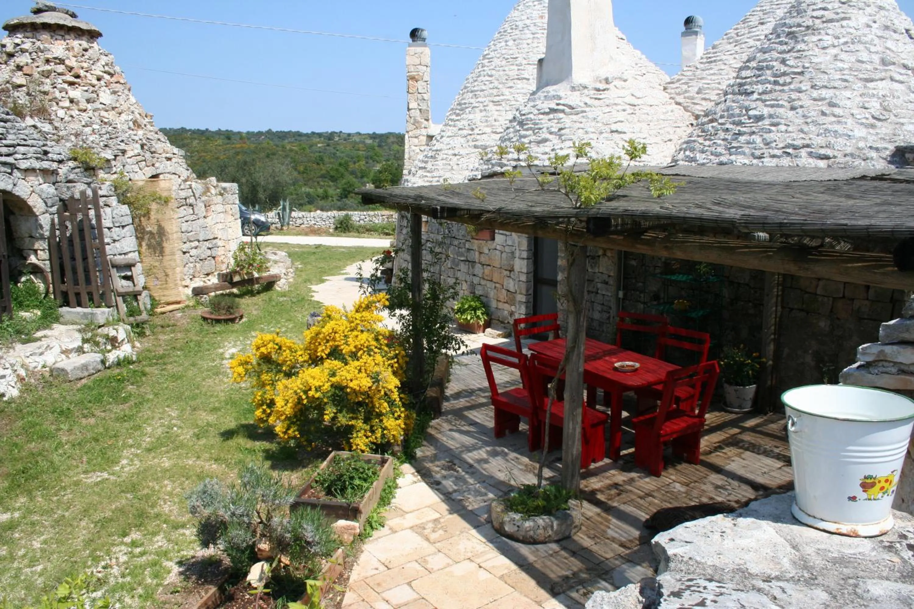 Garden in I Trulli Di Acquarossa