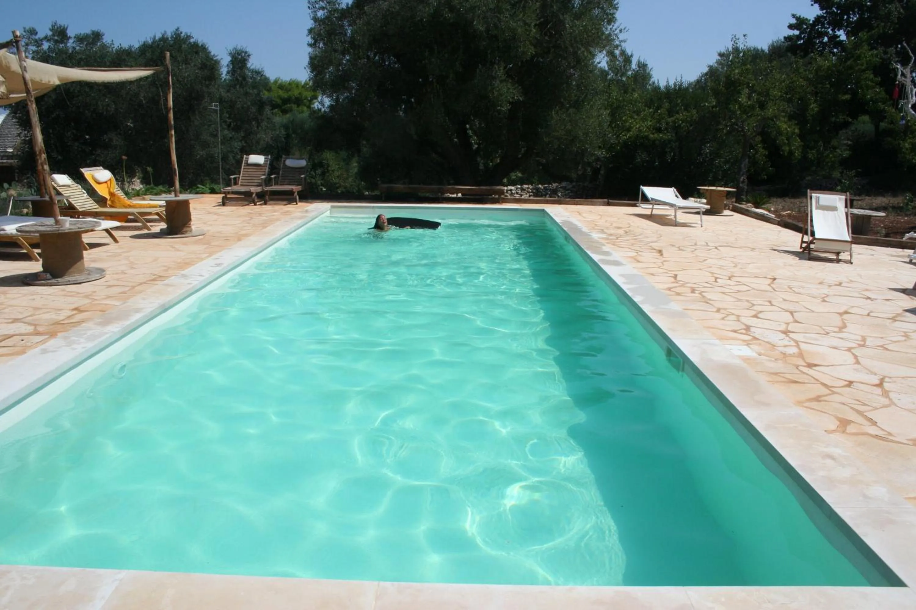 Swimming pool in I Trulli Di Acquarossa