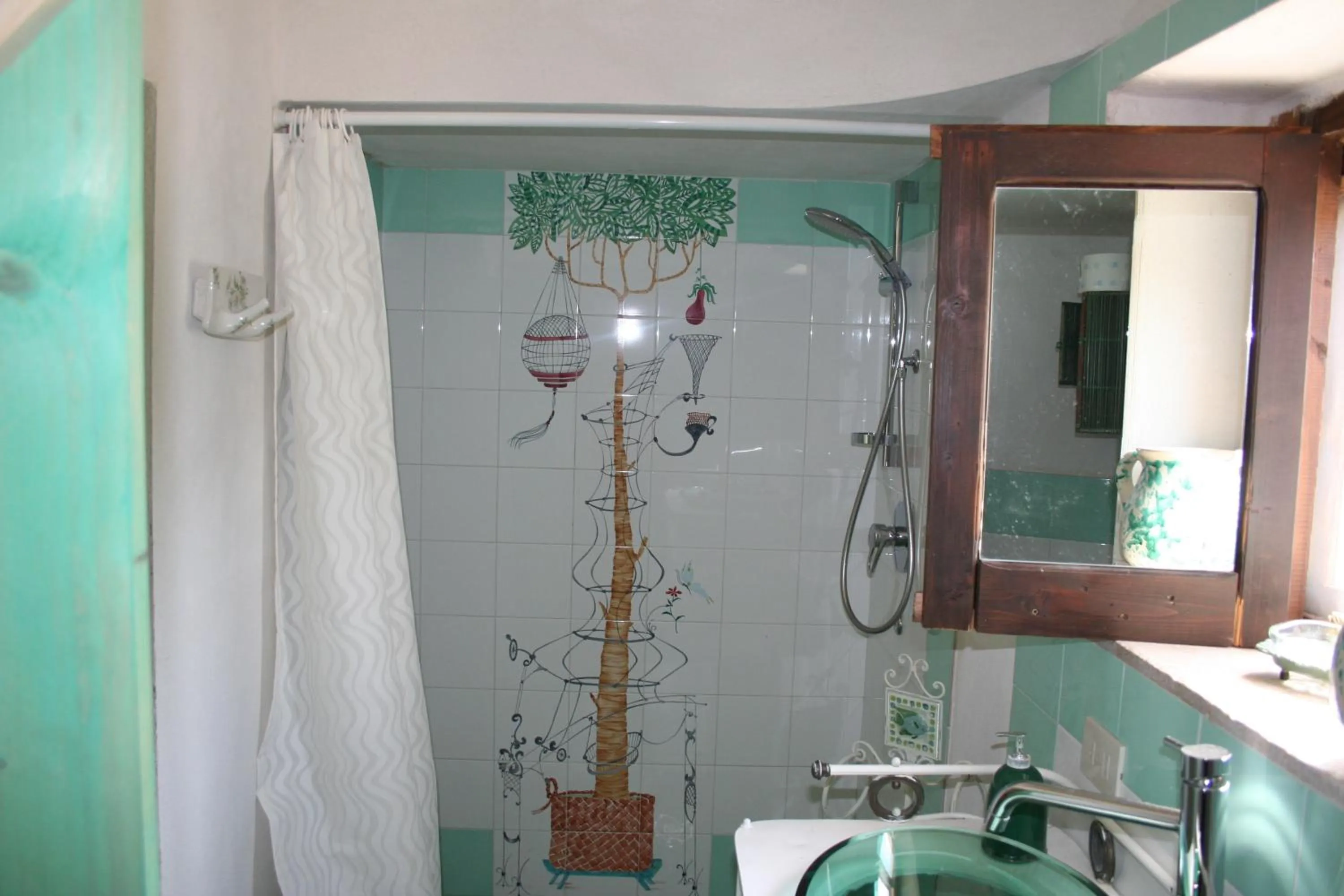 Bathroom in I Trulli Di Acquarossa