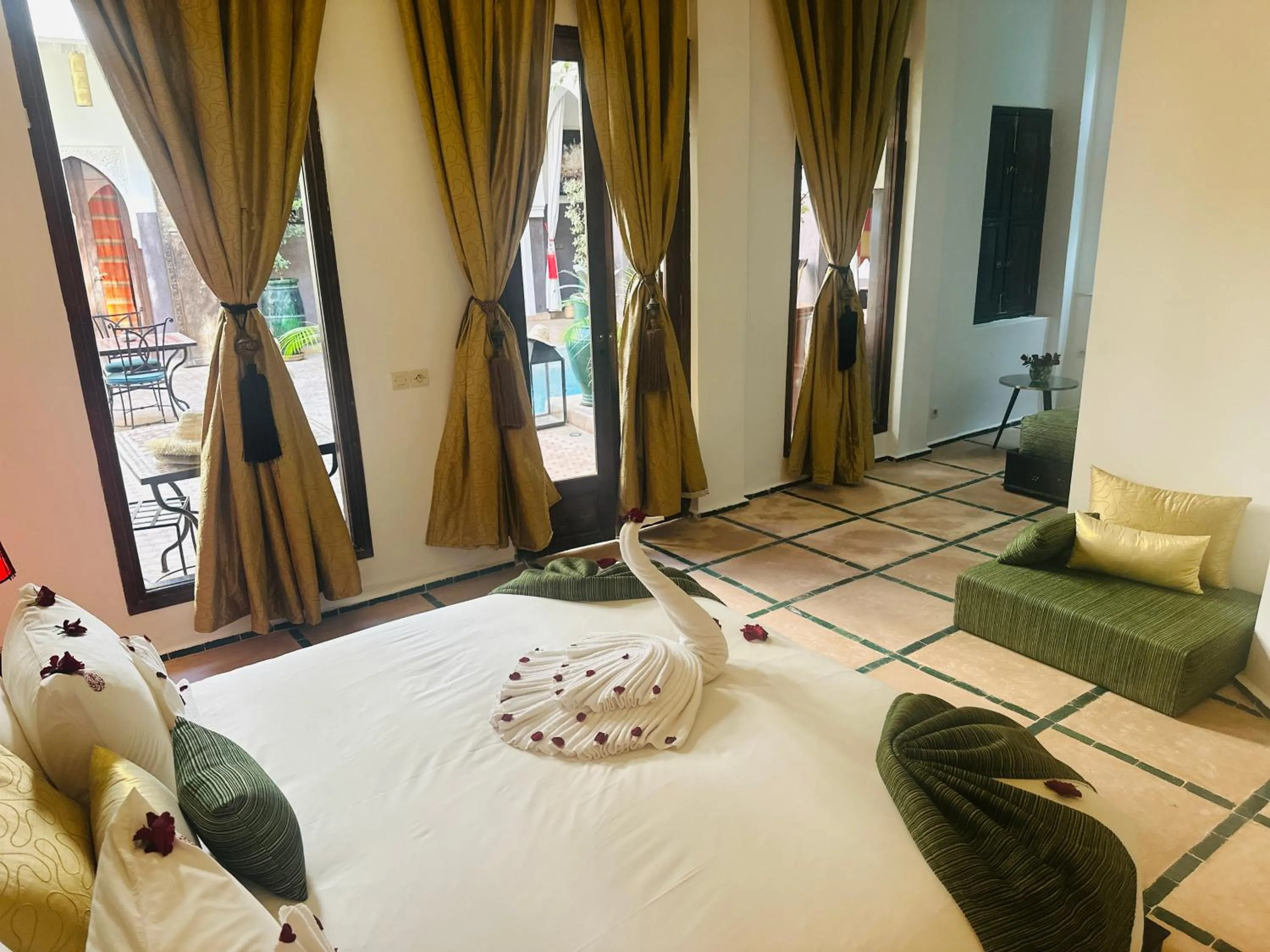 Bedroom in Riad Pachavana