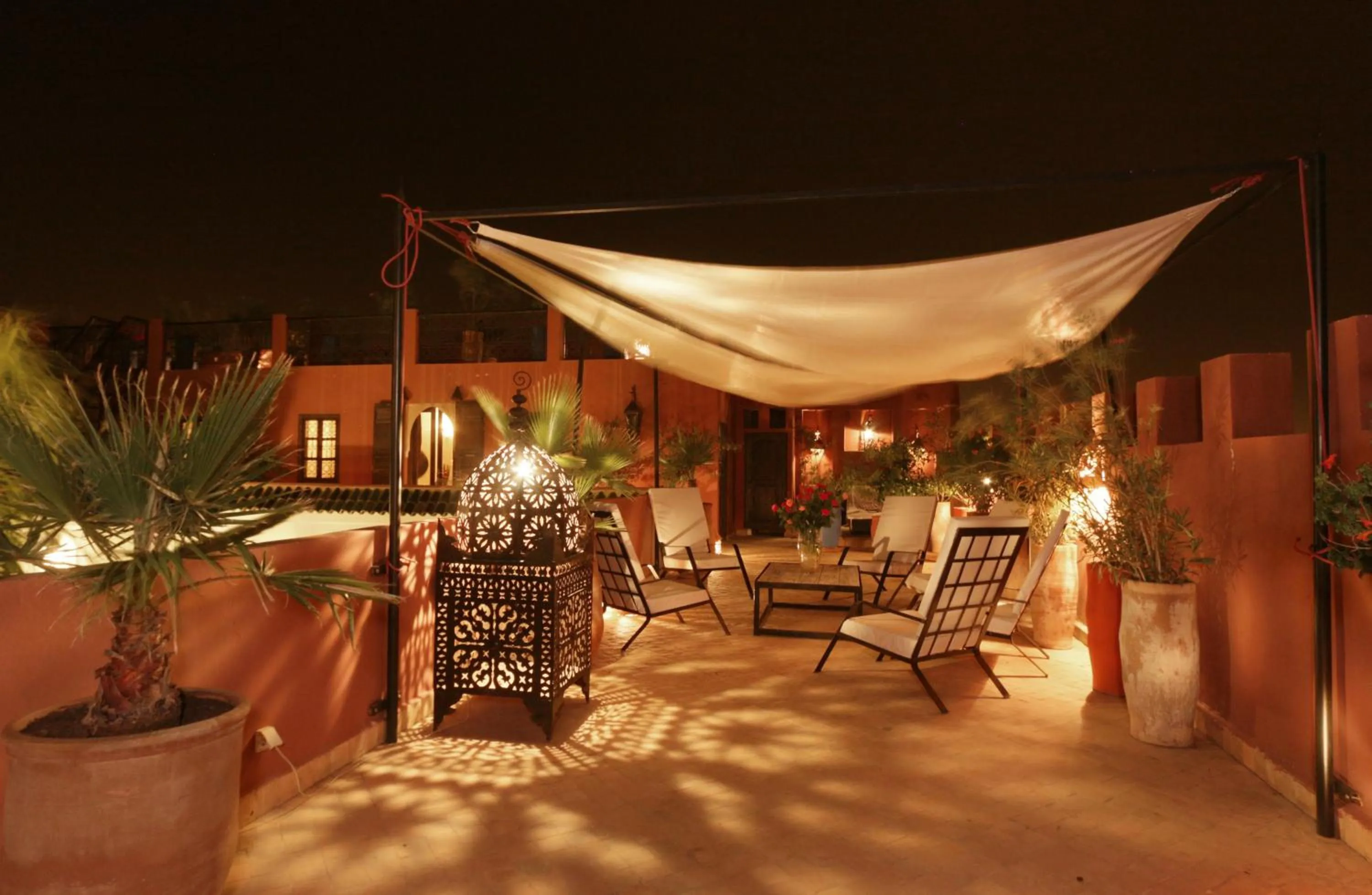 Patio in Riad Pachavana