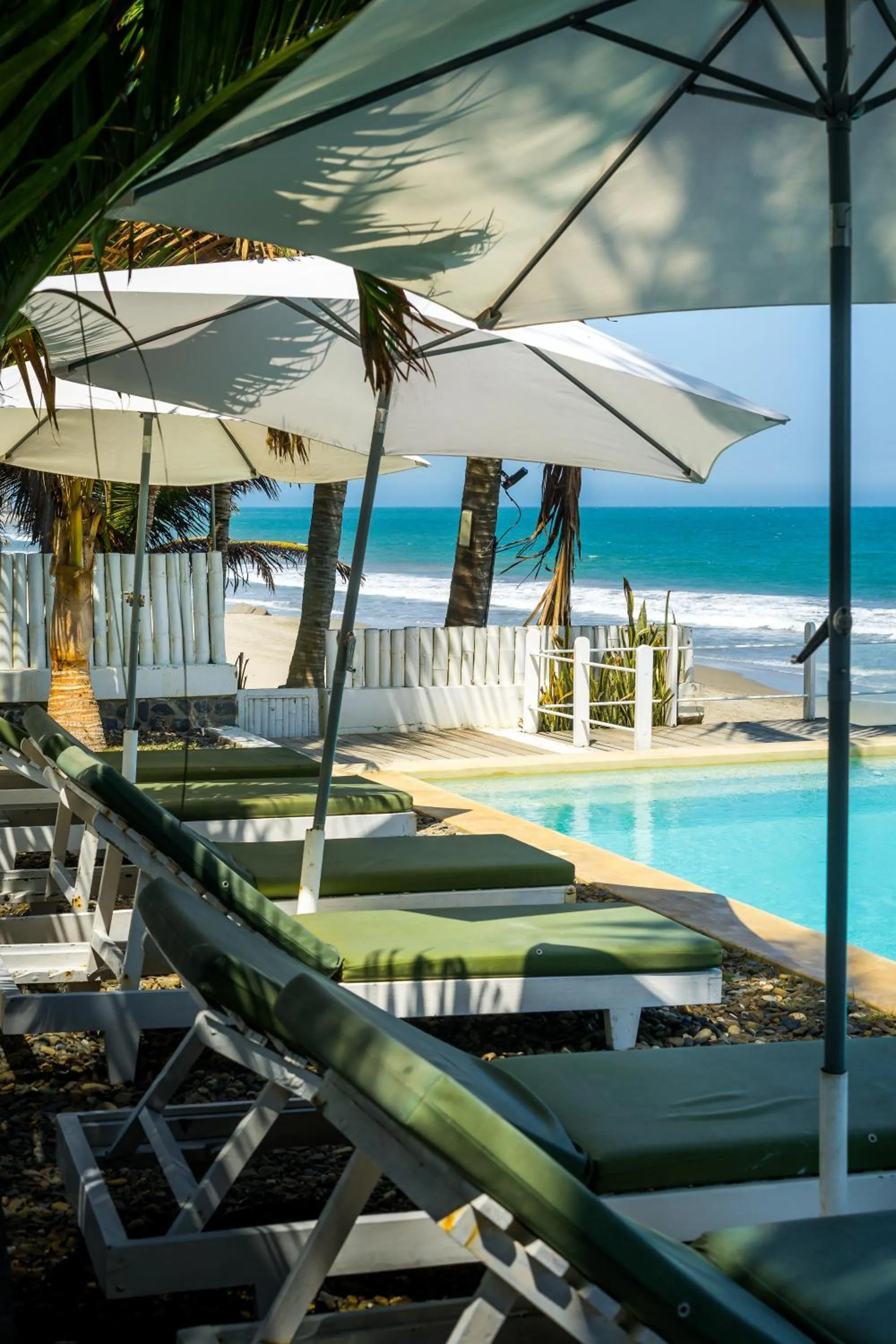 Pool view in Sunset Mancora