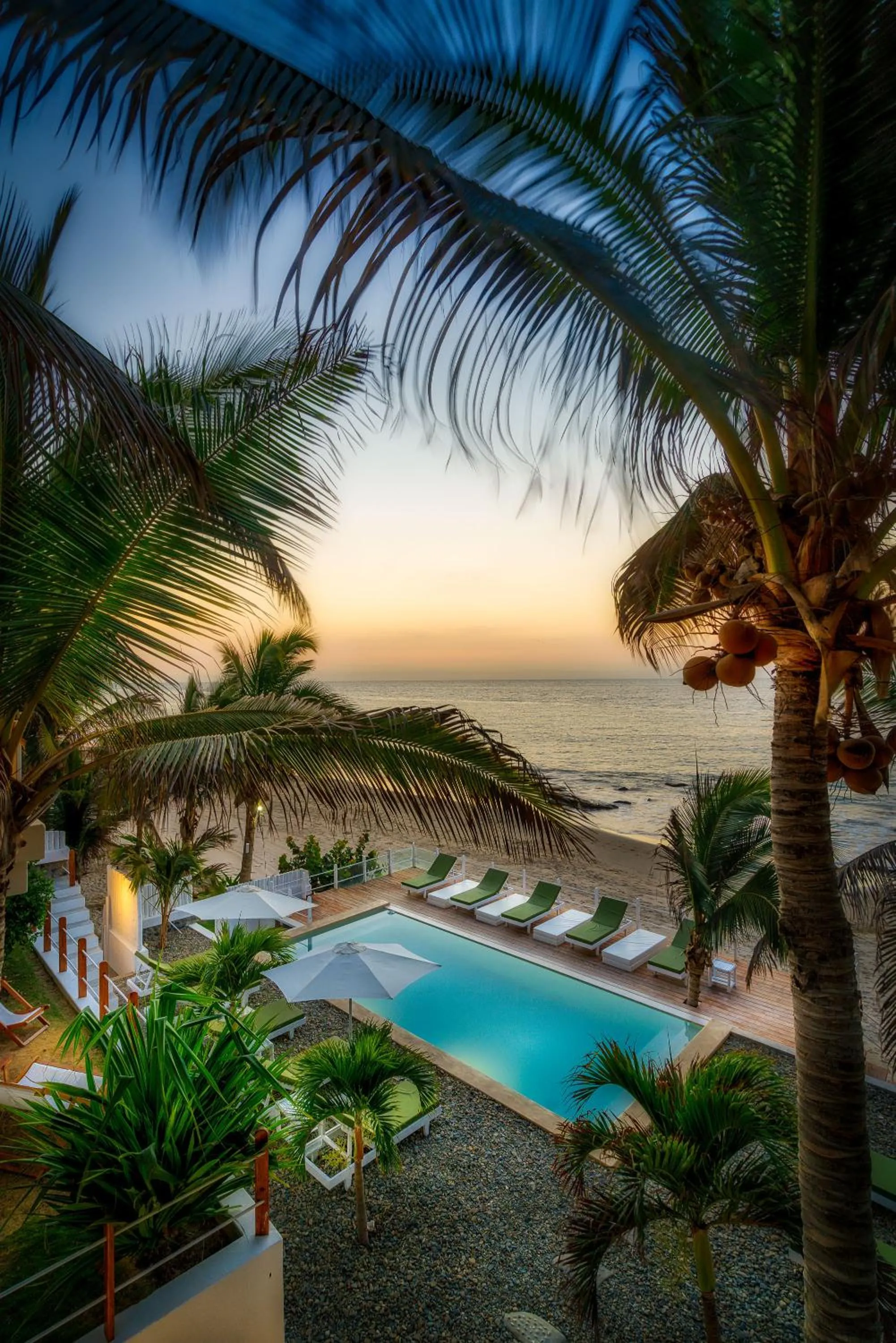 Beach in Sunset Mancora