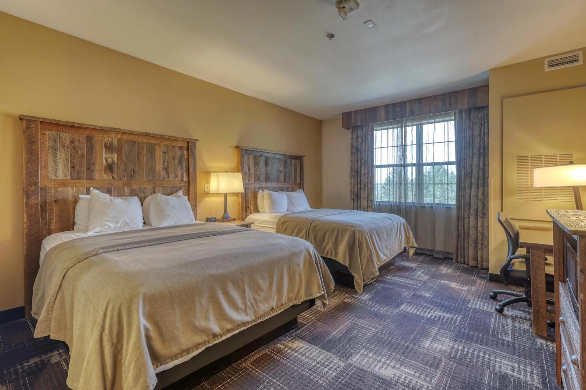 Bed in The Lodge at Deadwood