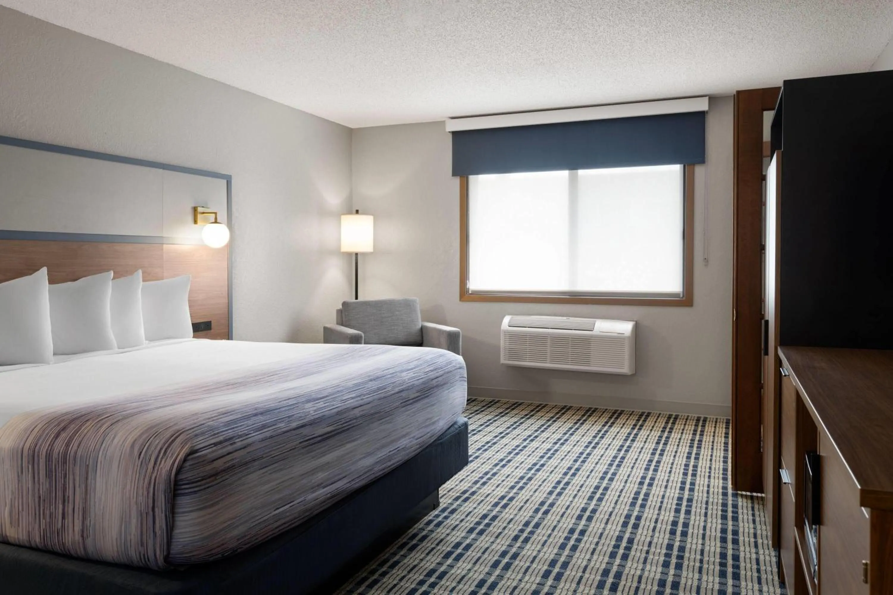 Bath, Bed in AmericInn by Wyndham Alexandria
