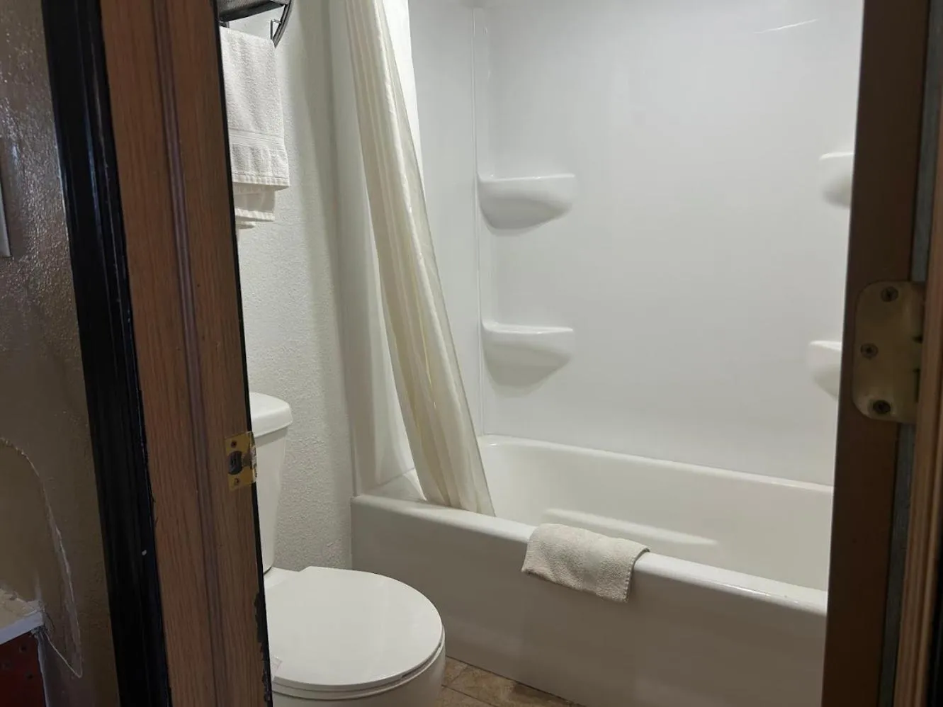 Bathroom in Crete Inn by Capital O Near Lincoln