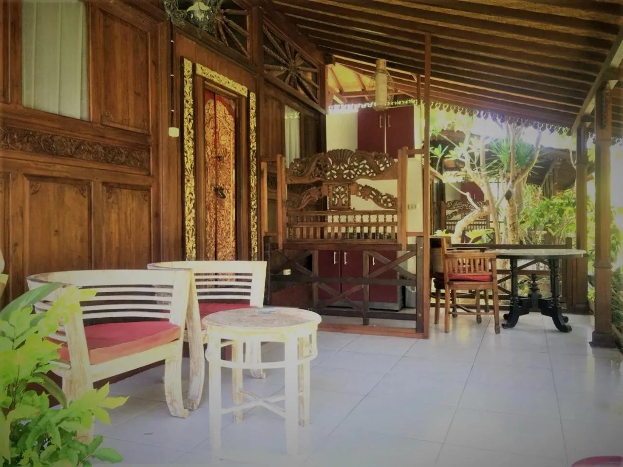 Balcony/Terrace in Gazebo Beach Hotel
