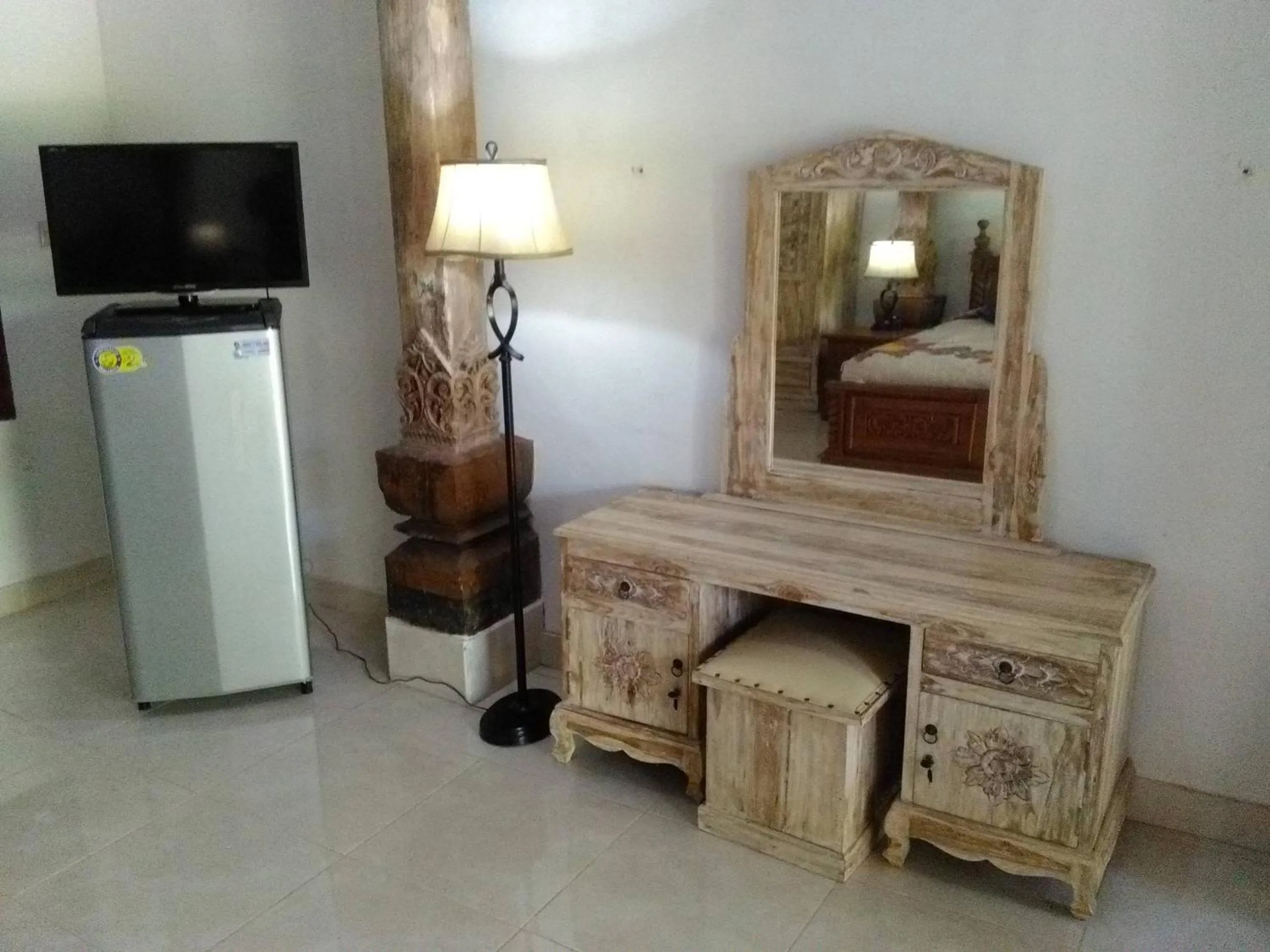 Bedroom in Gazebo Beach Hotel