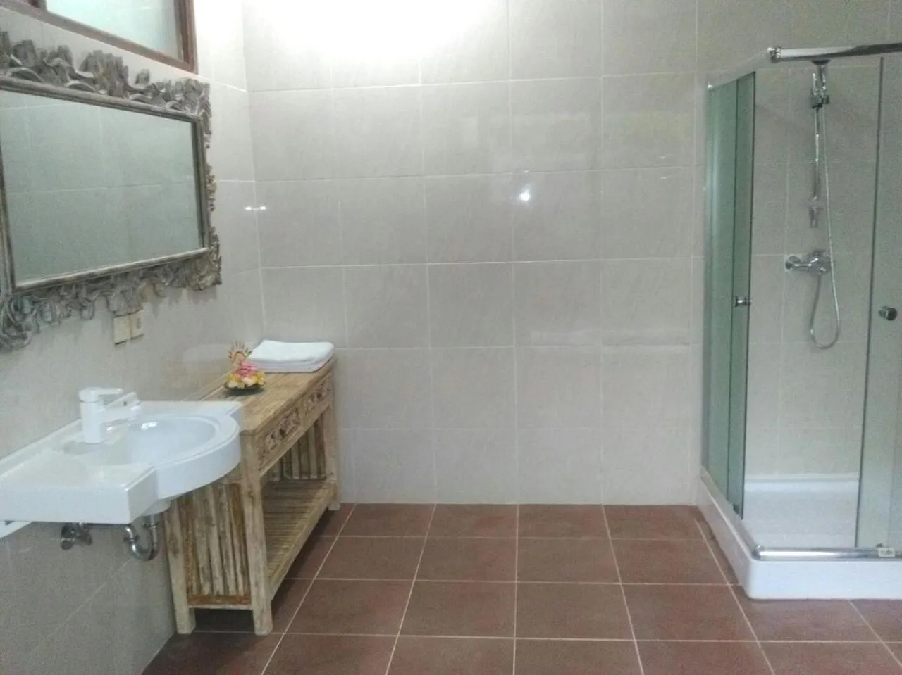 Bathroom in Gazebo Beach Hotel