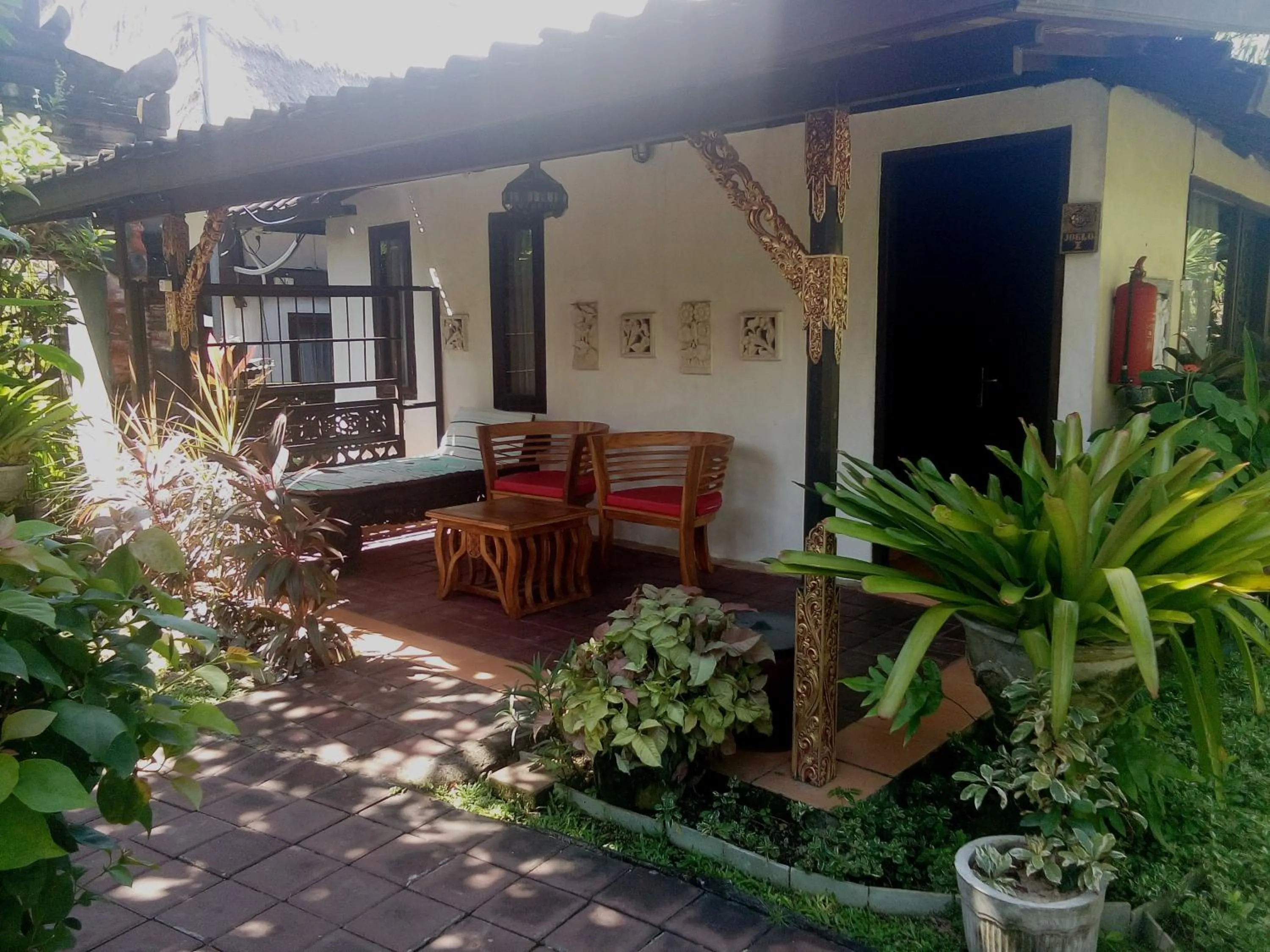 Balcony/Terrace in Gazebo Beach Hotel