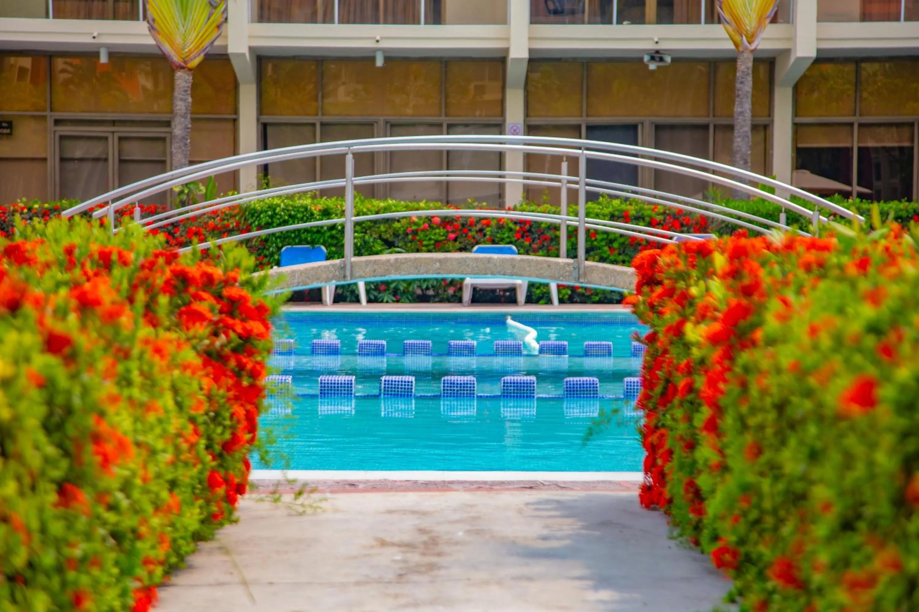 Swimming pool in Posada de Tampico
