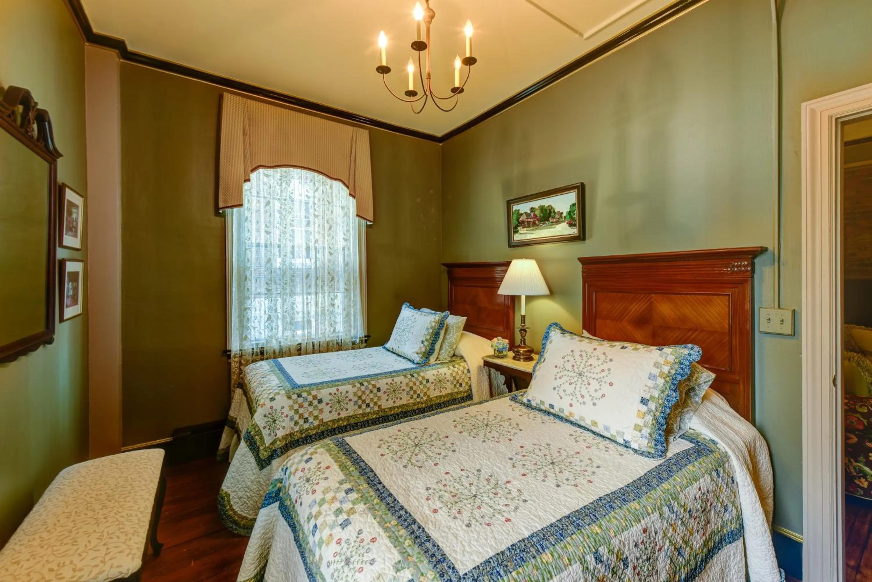 Bed in Inn by the Bandstand