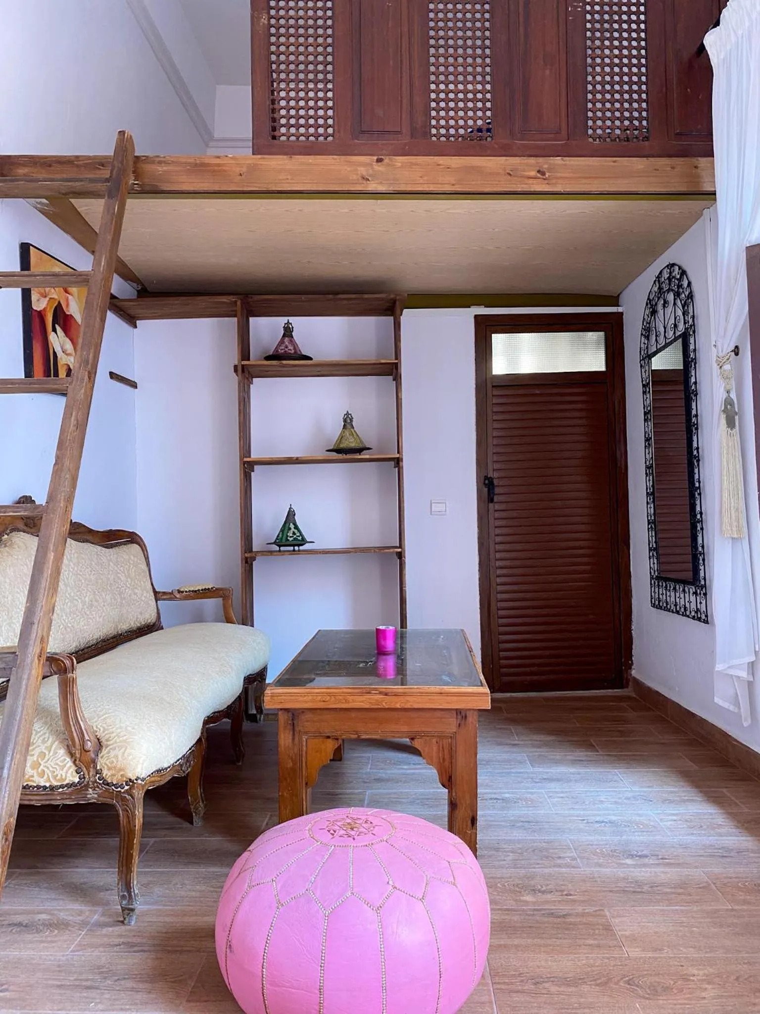 Living room in Riad Jbara