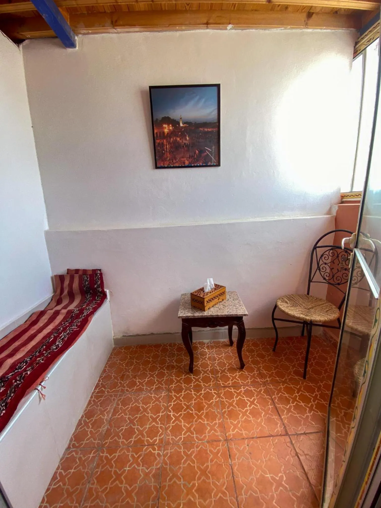 Living room in Riad Jbara