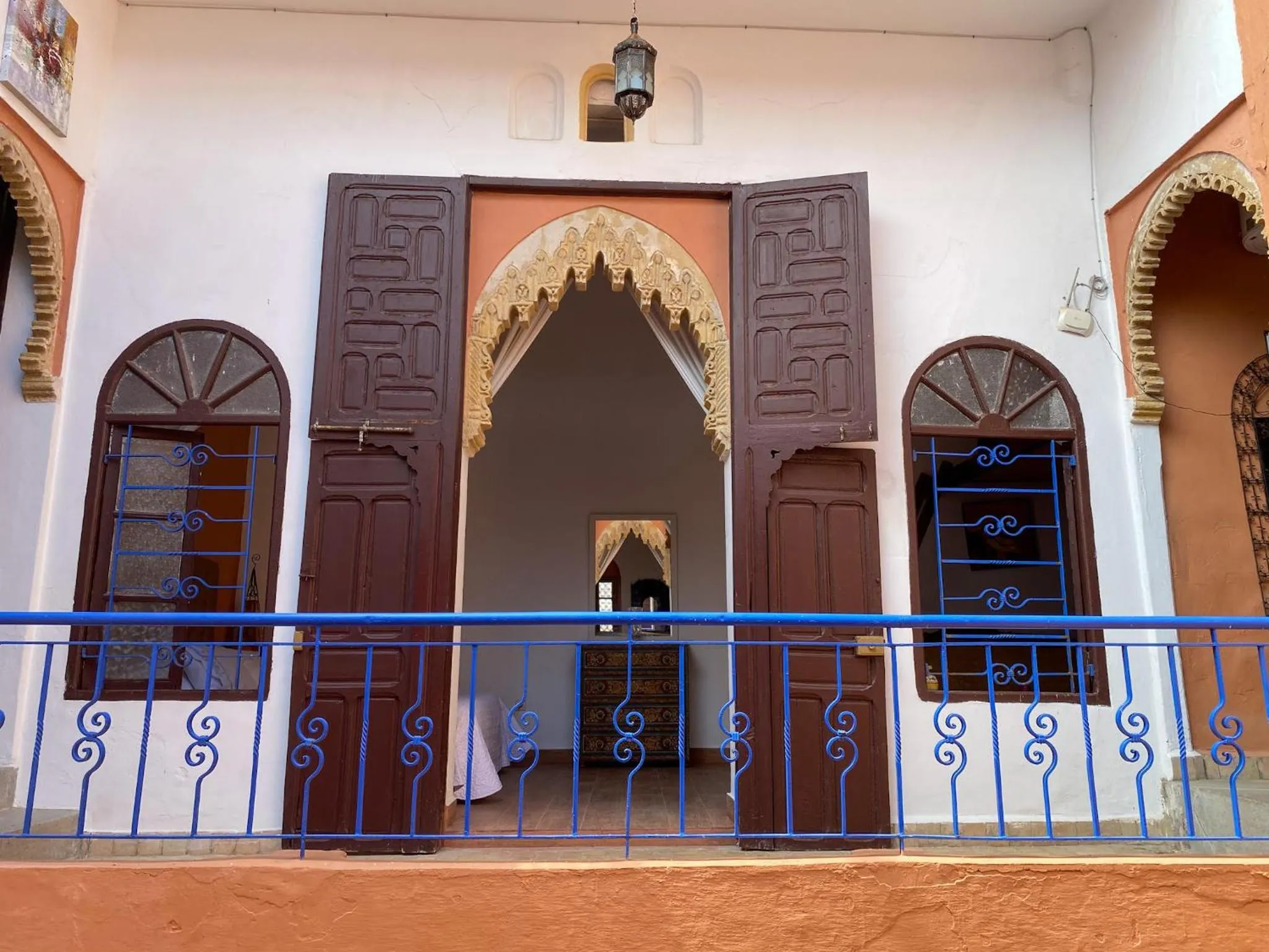 Facade/entrance in Riad Jbara