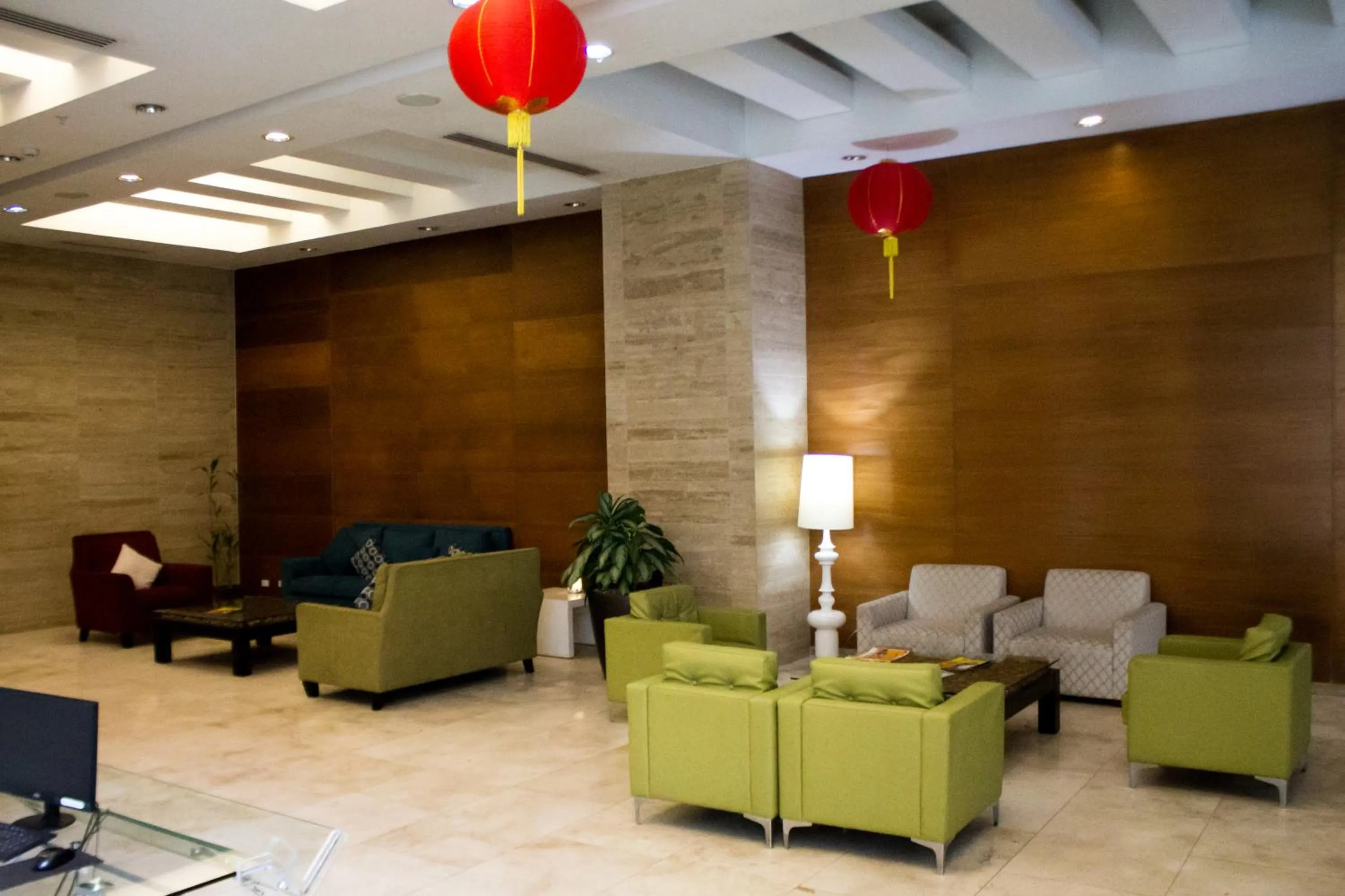 Living room in Central Park Hotel & Casino