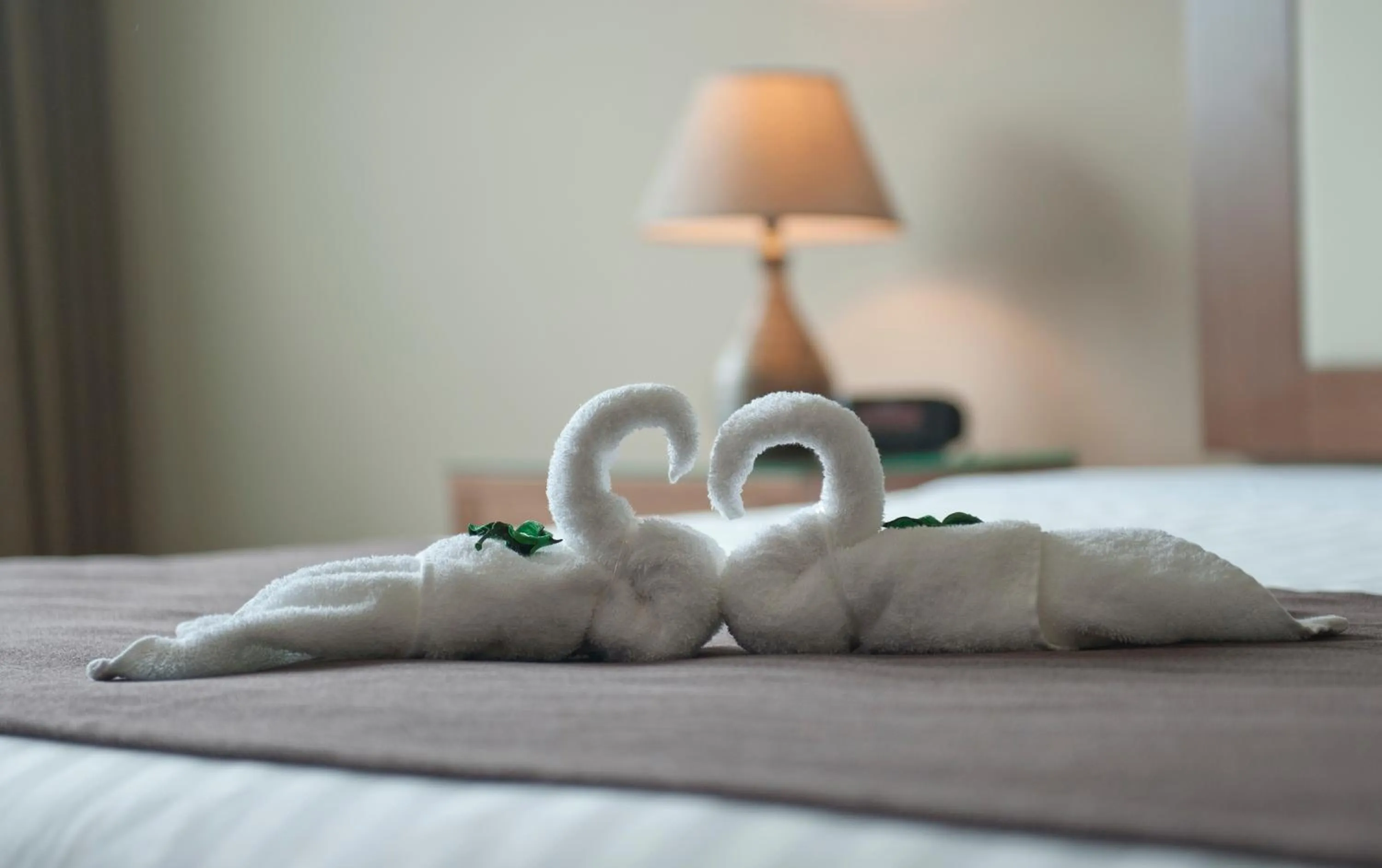 Decorative detail, Bed in Central Park Hotel & Casino