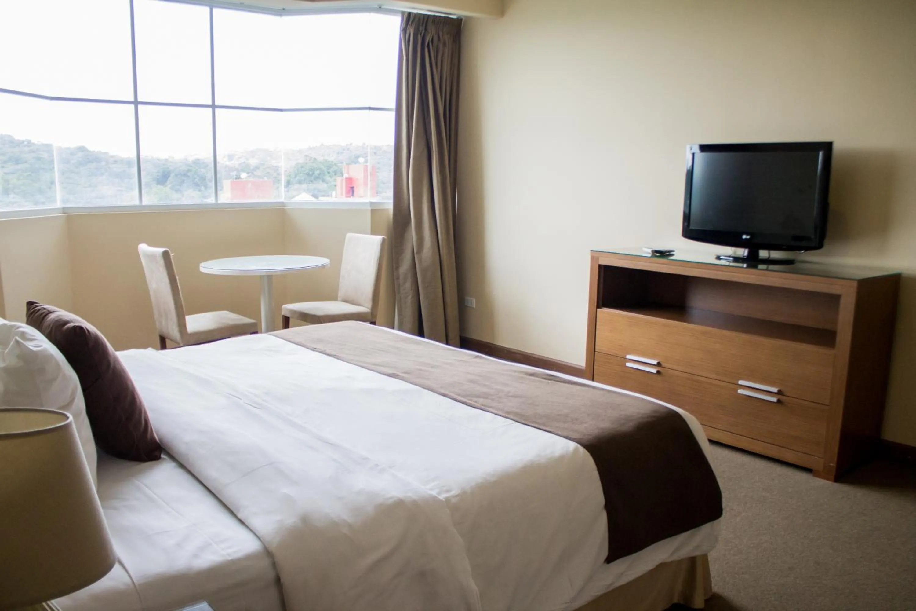 Bed in Central Park Hotel & Casino