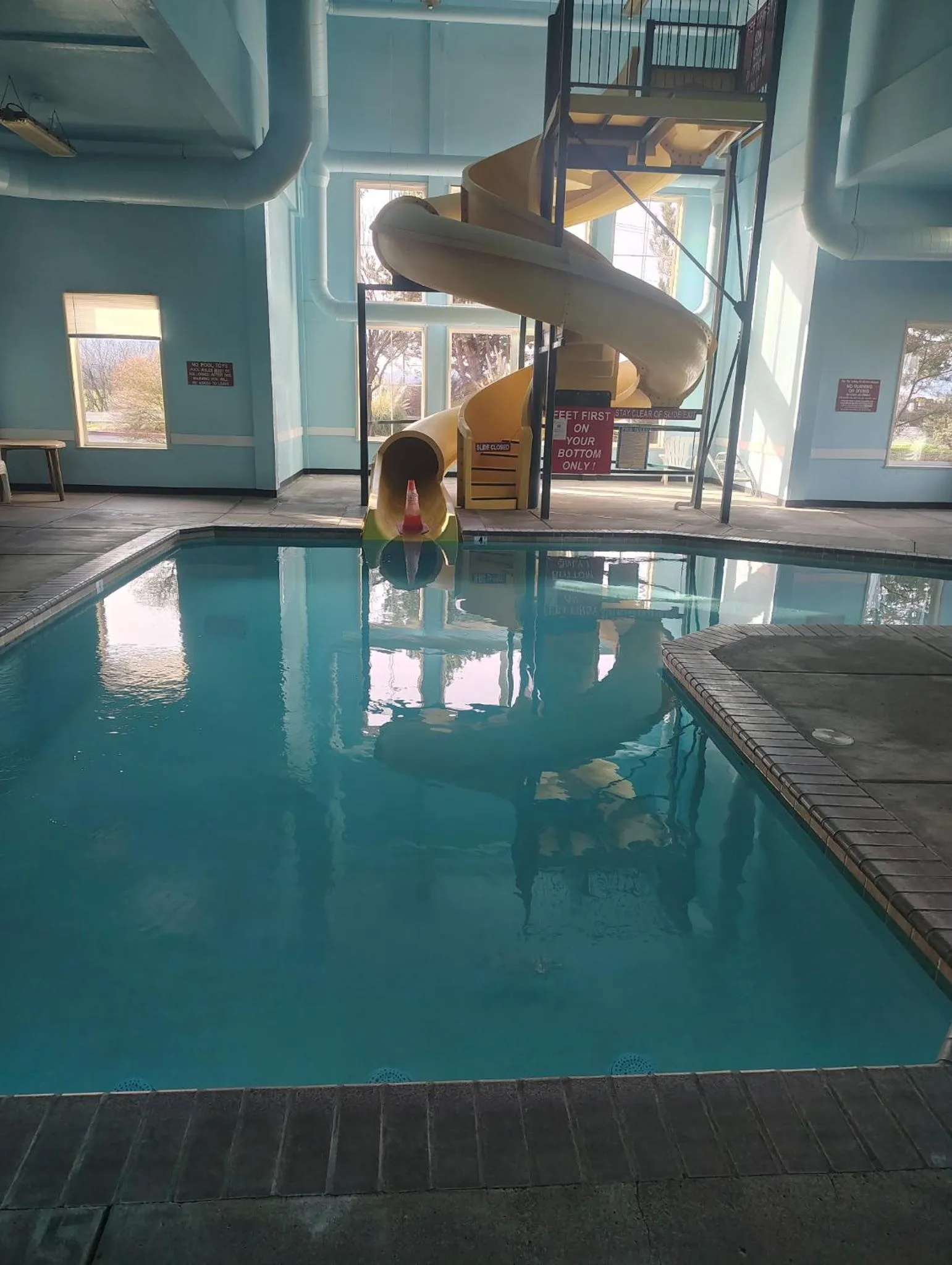 Swimming pool in Super 8 by Wyndham Central Pt Medford