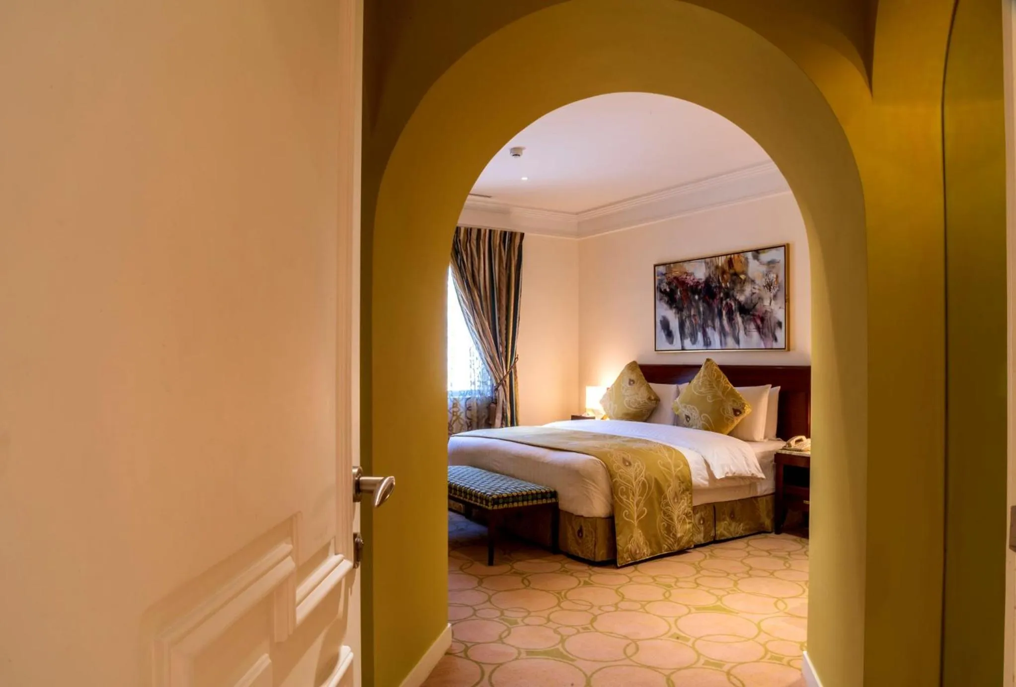 Bed in Vivienda Hotel Villas