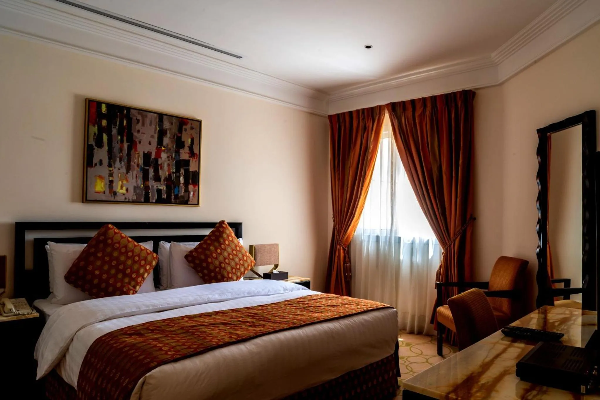 Bed in Vivienda Hotel Villas