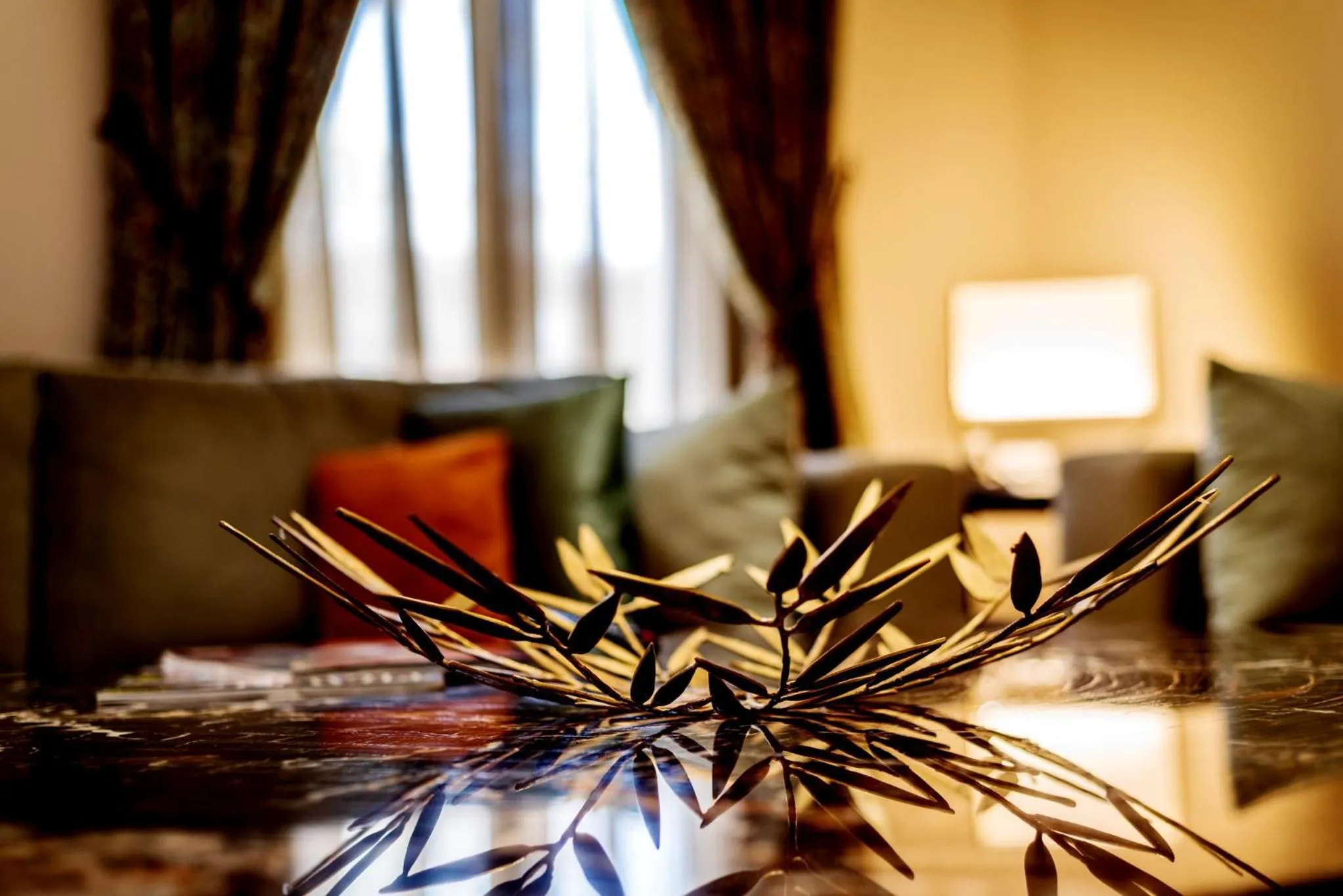 Seating area in Vivienda Hotel Villas