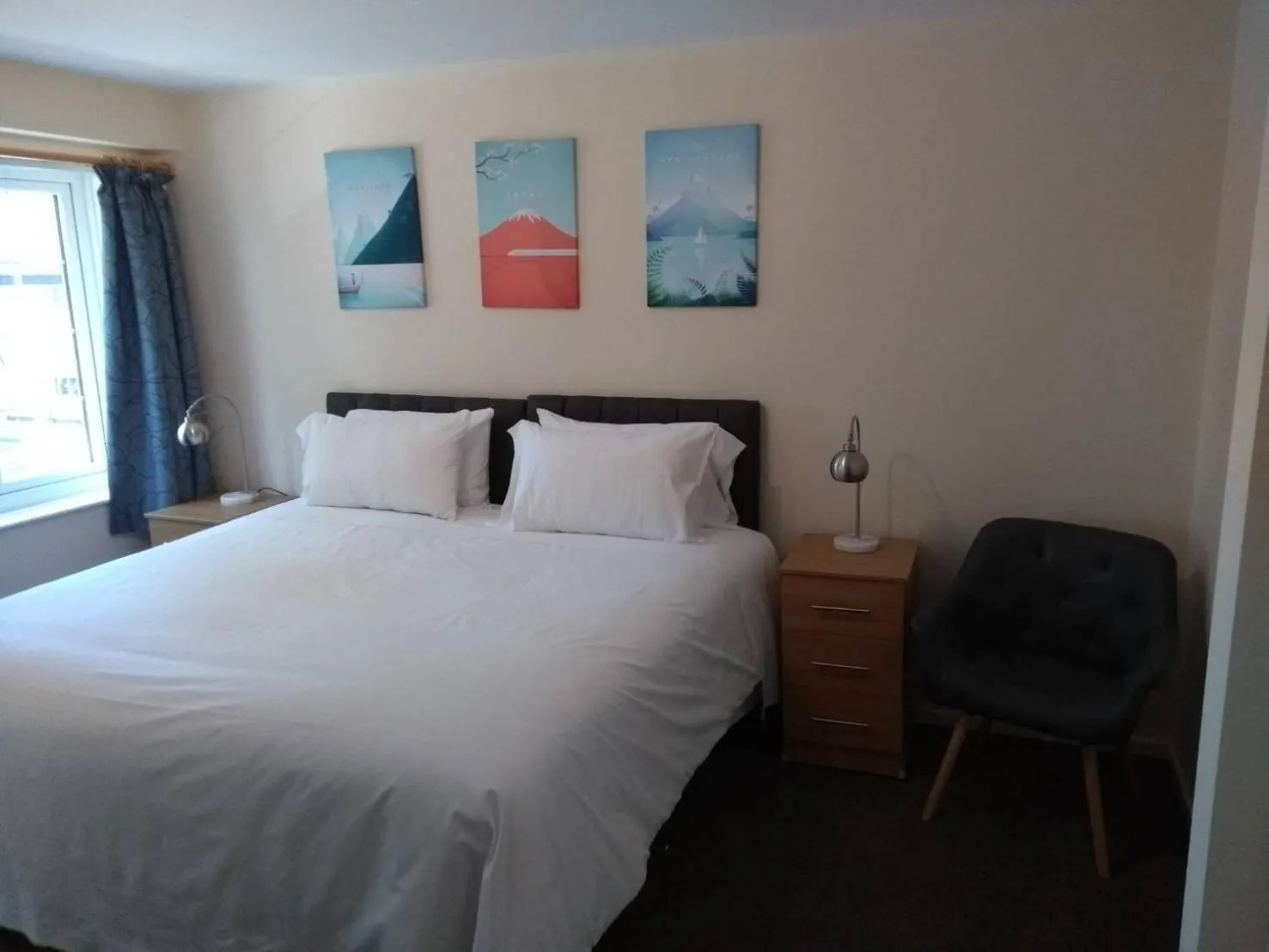 Bed in The Tiger - formerly Cassia Rooms