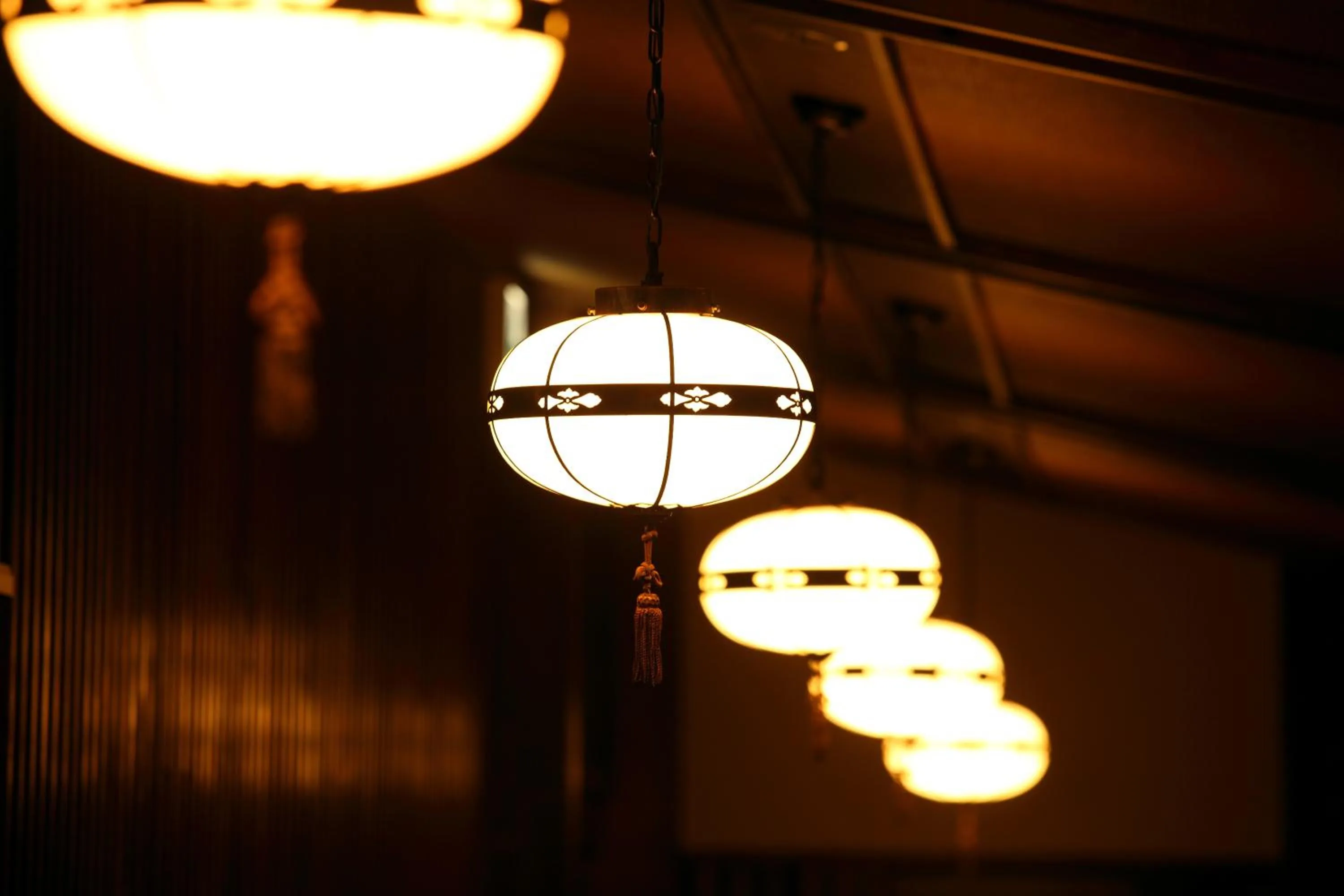 Decorative detail in Hakone Onsen Ryokan Yaeikan