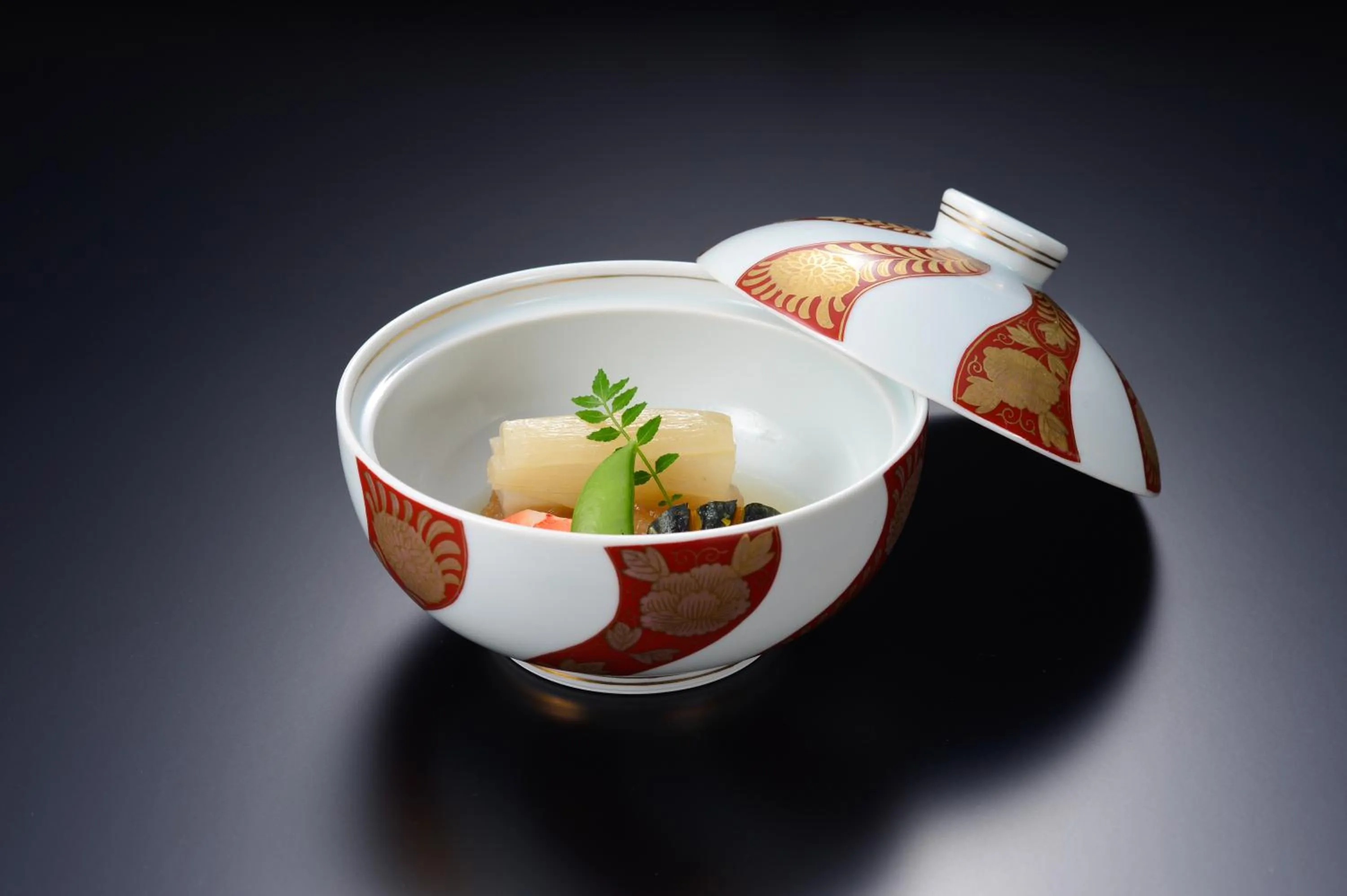 Food close-up in Hakone Onsen Ryokan Yaeikan