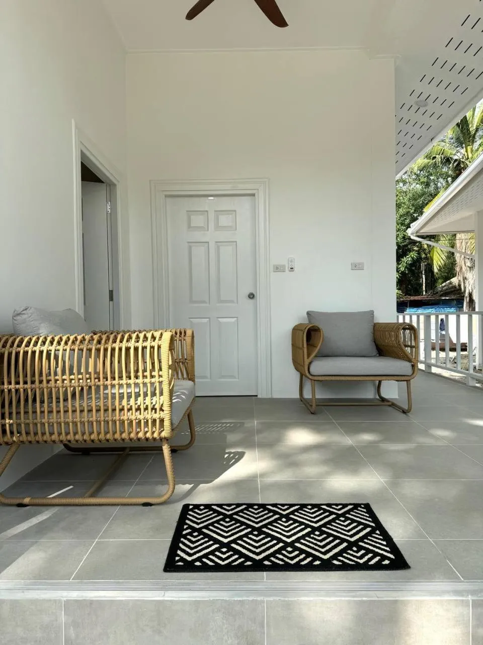 Patio in Sabaii Bay Resort