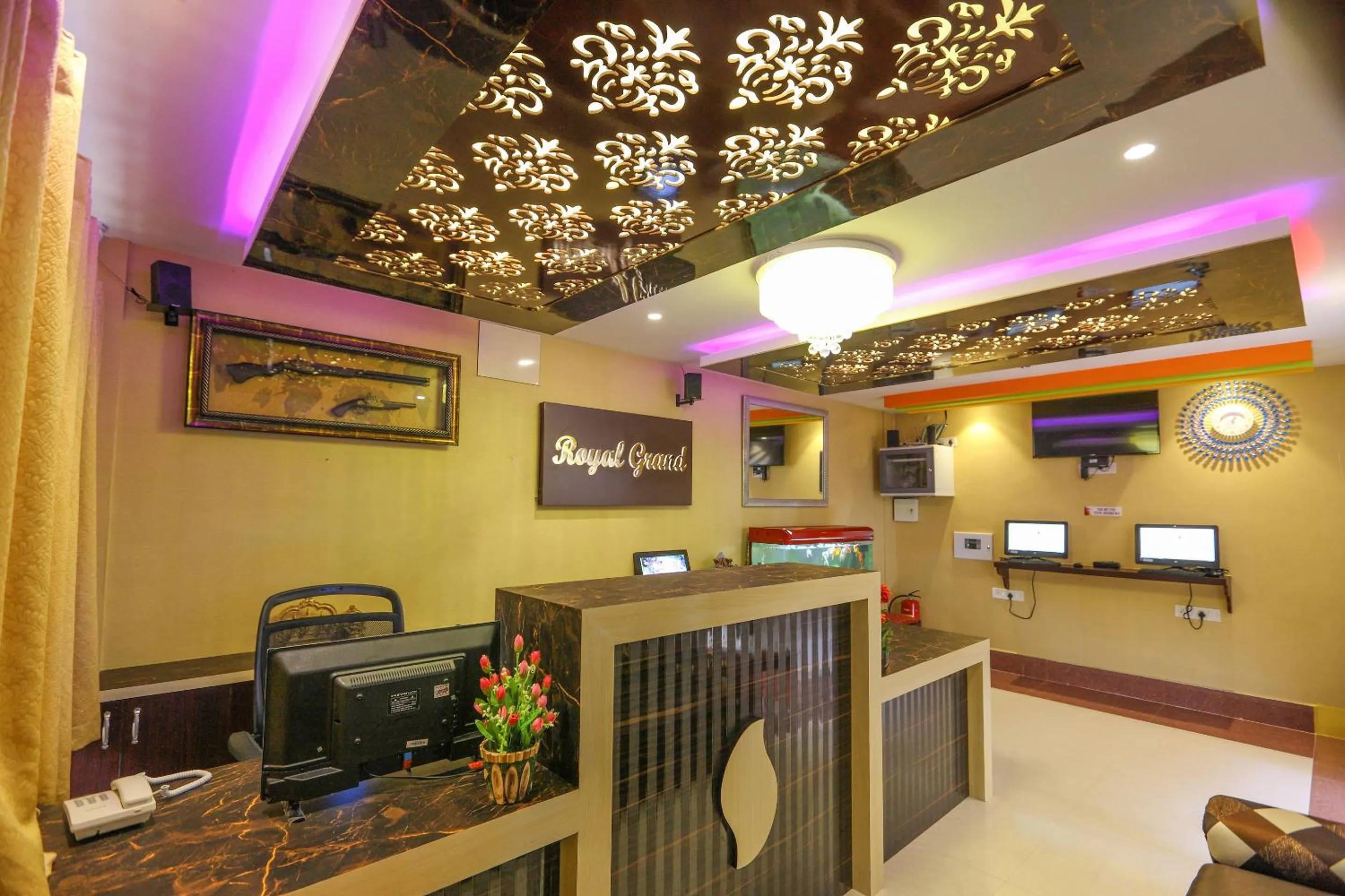 Lobby or reception in Royal Grand