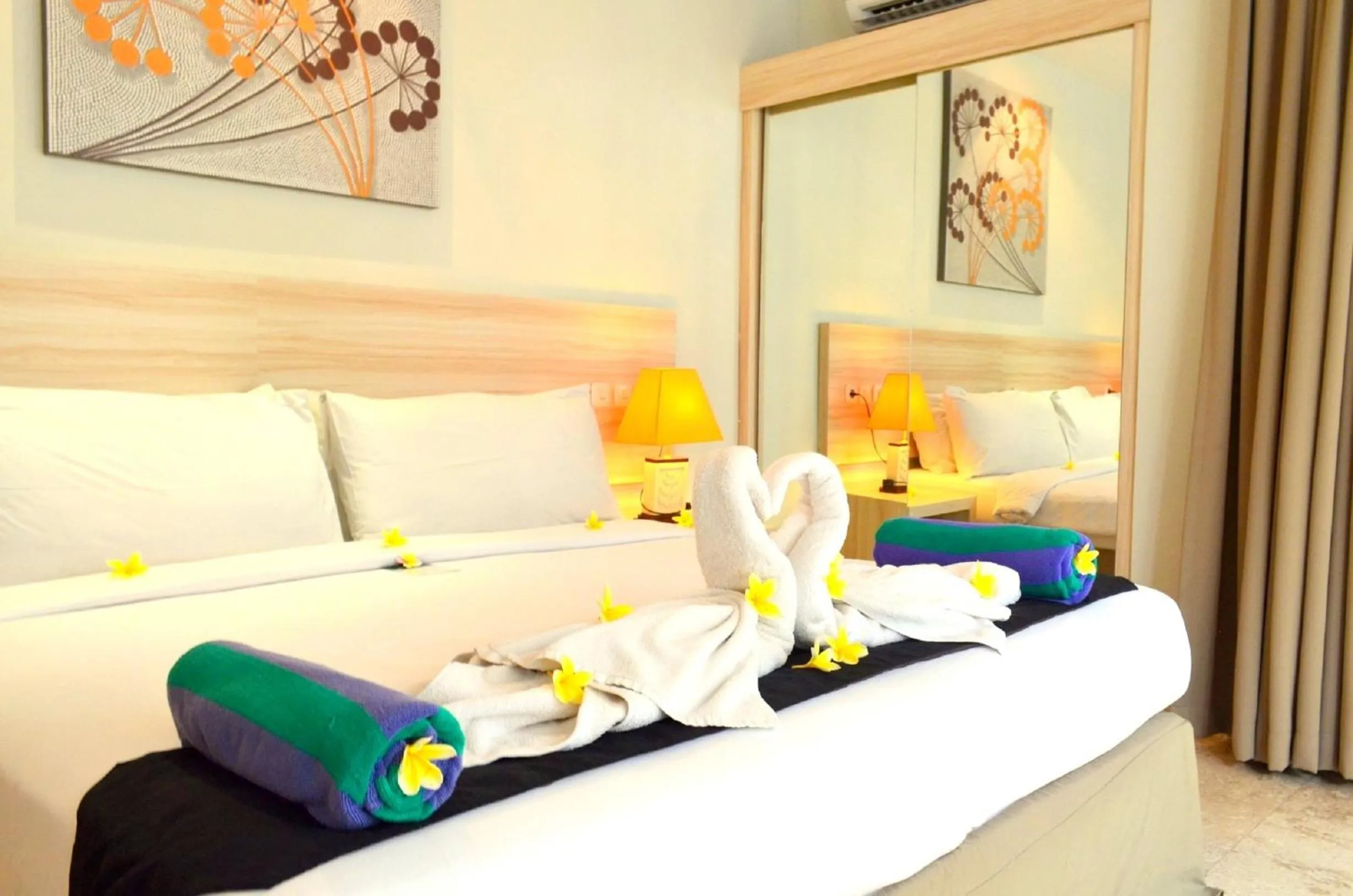 Bed in Jas Boutique Villas