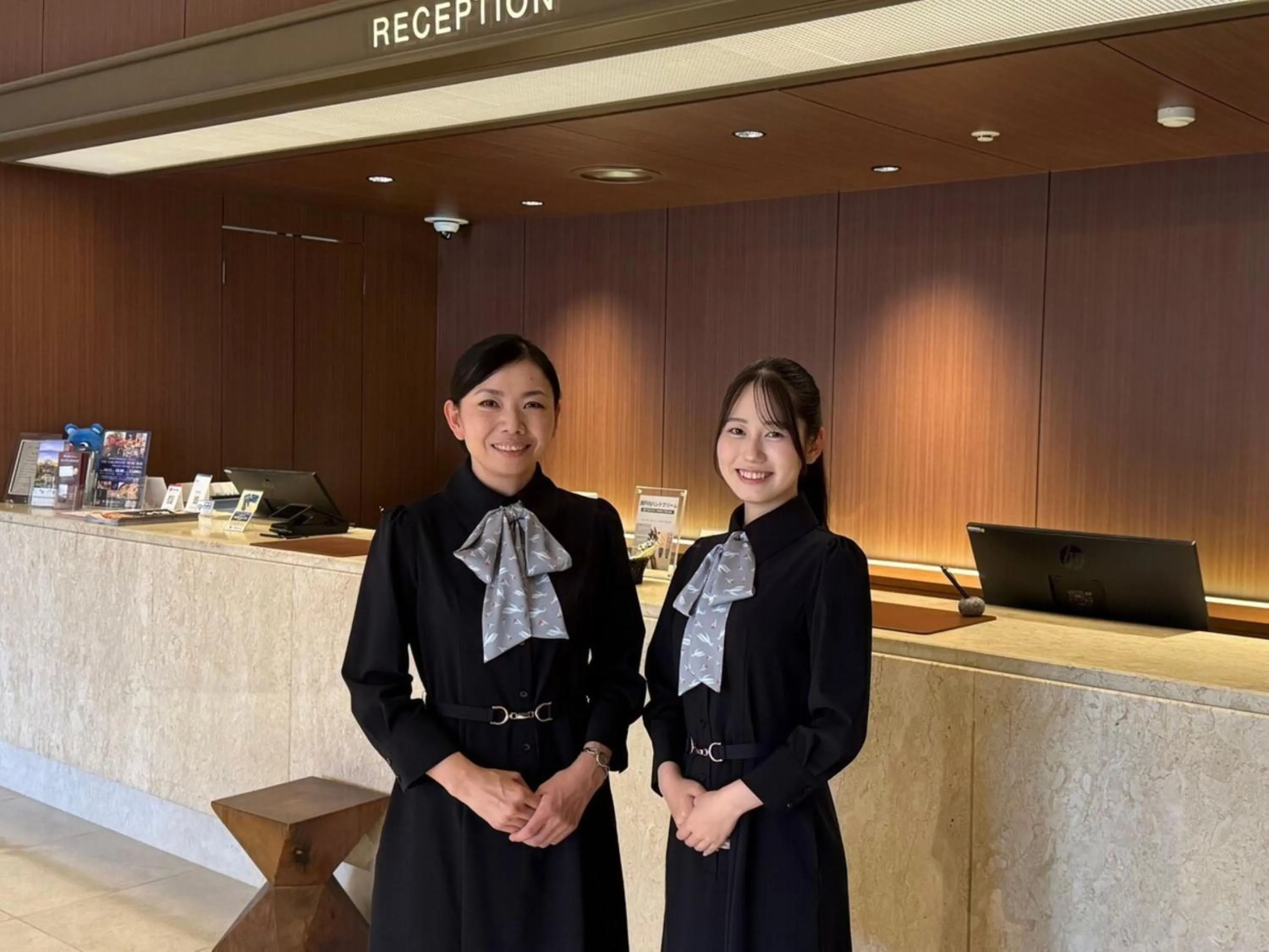 Staff in Takamatsu Kokusai Hotel